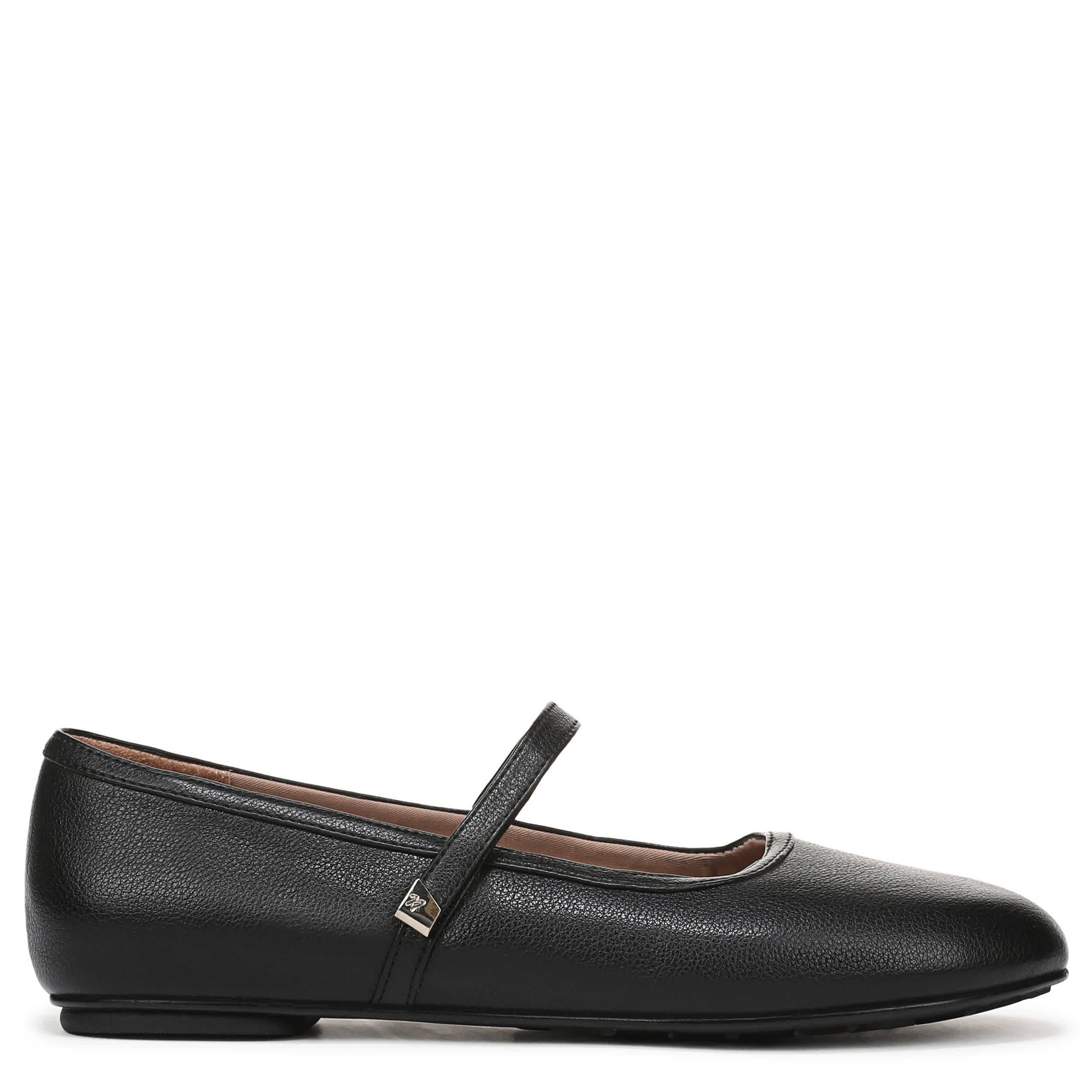 NATURALIZER-WOMENS ASHANTI FLAT-BLACK & 