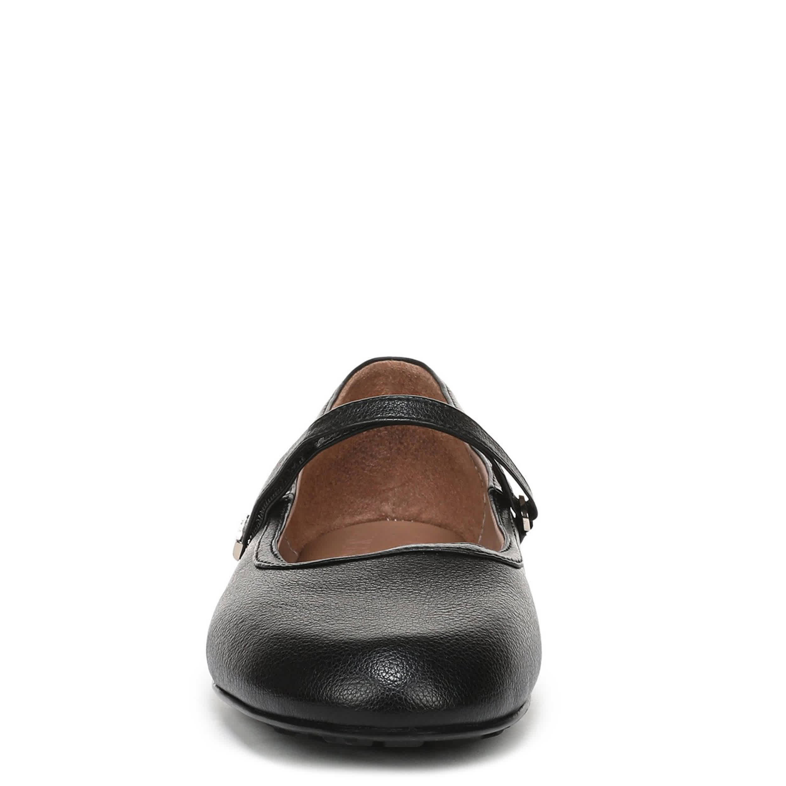 NATURALIZER-WOMENS ASHANTI FLAT-BLACK & 