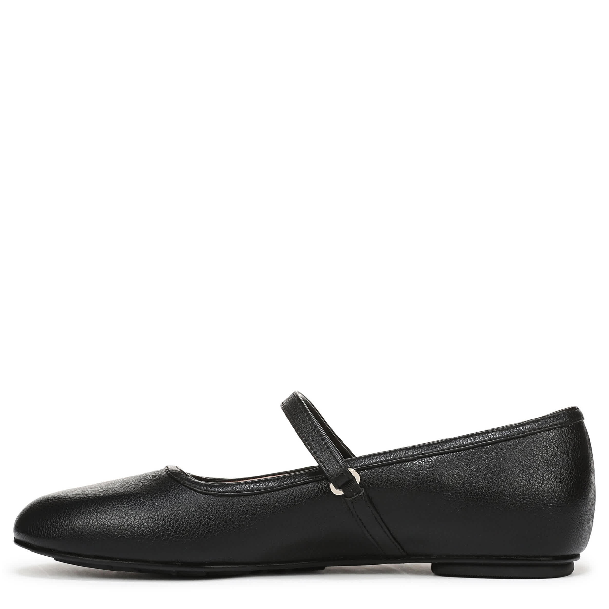 NATURALIZER-WOMENS ASHANTI FLAT-BLACK & 