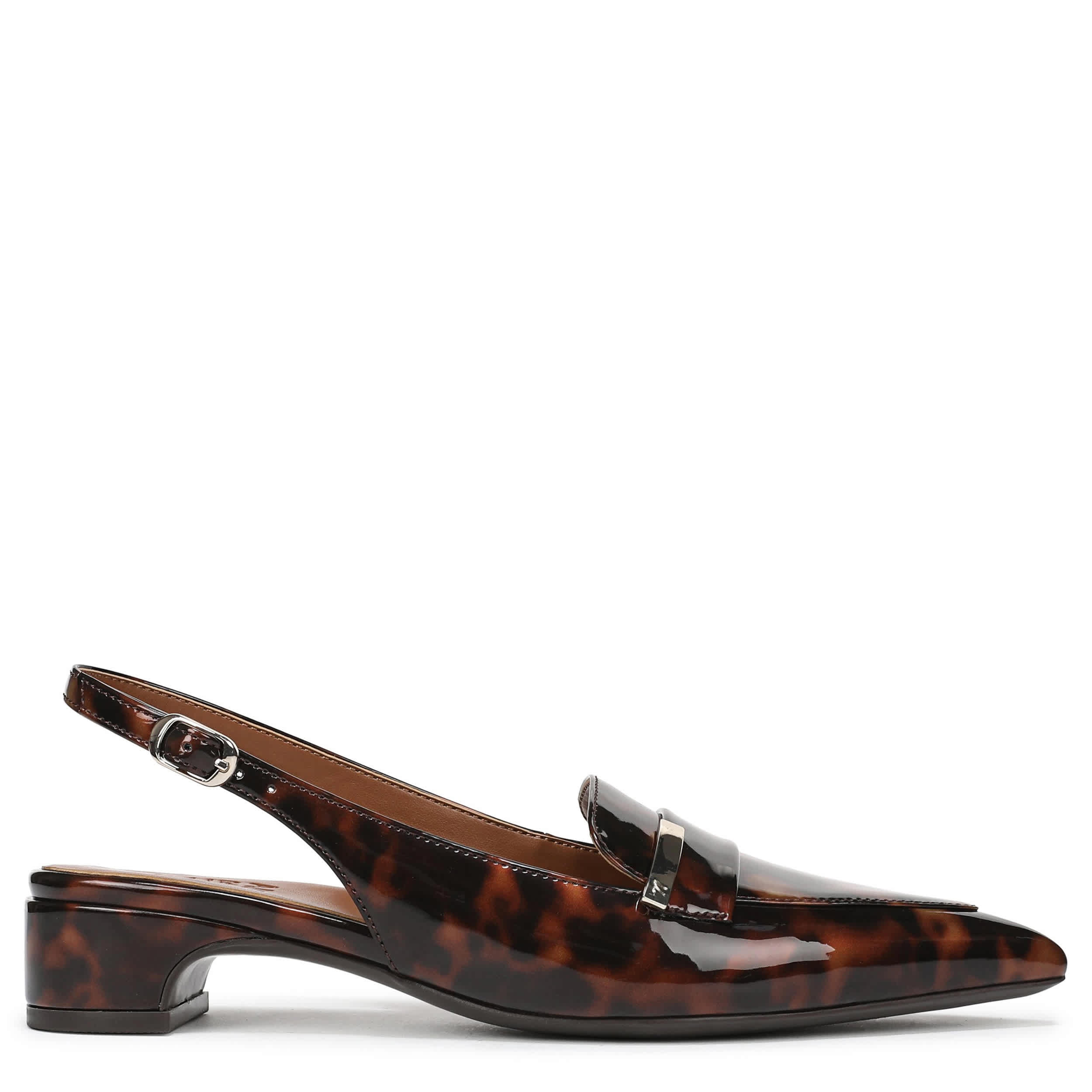 NATURALIZER-WOMENS SLOANE FLAT-BROWN & 