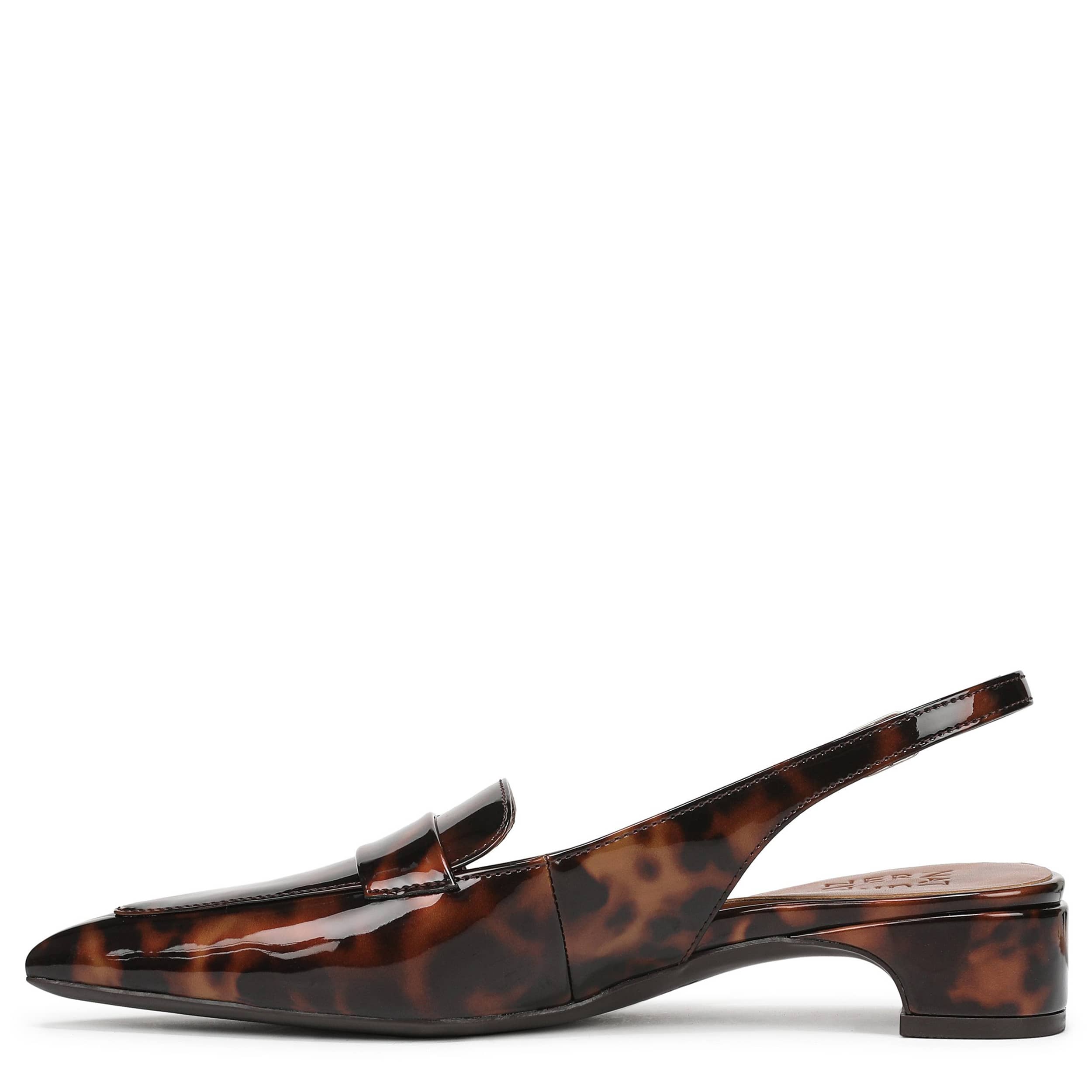 NATURALIZER-WOMENS SLOANE FLAT-BROWN & 