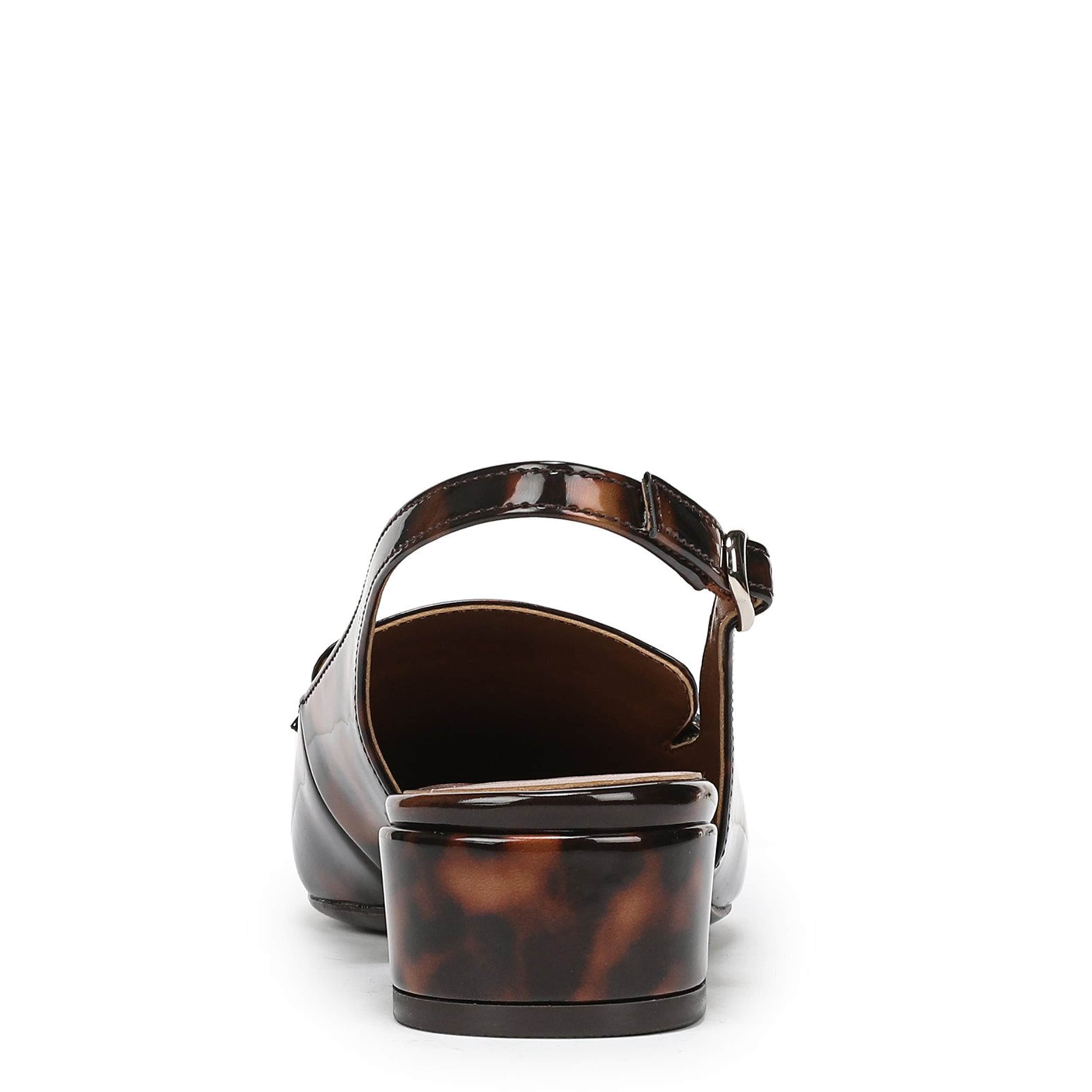 NATURALIZER-WOMENS SLOANE FLAT-BROWN & 