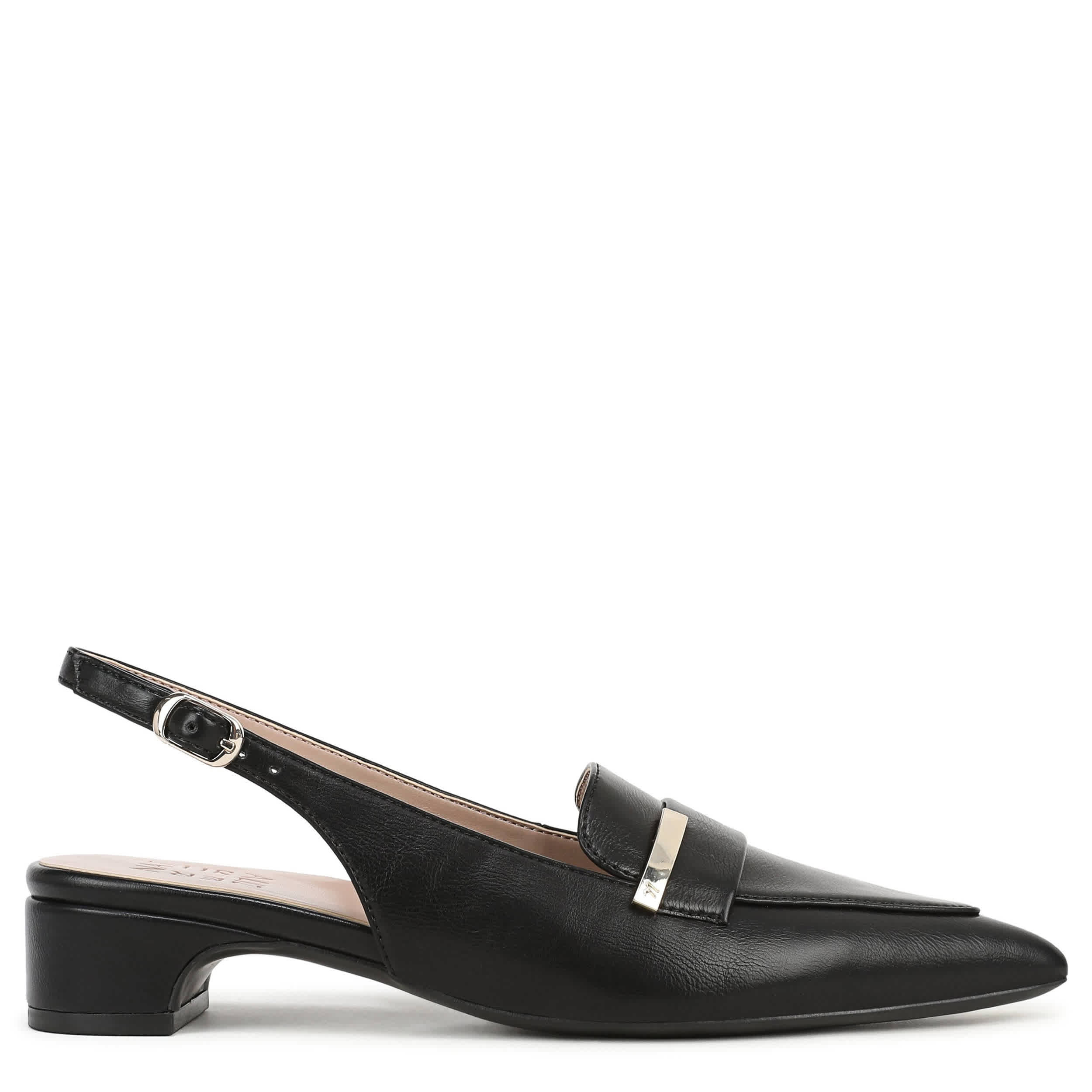 NATURALIZER-WOMENS SLOANE FLAT-BLACK & 