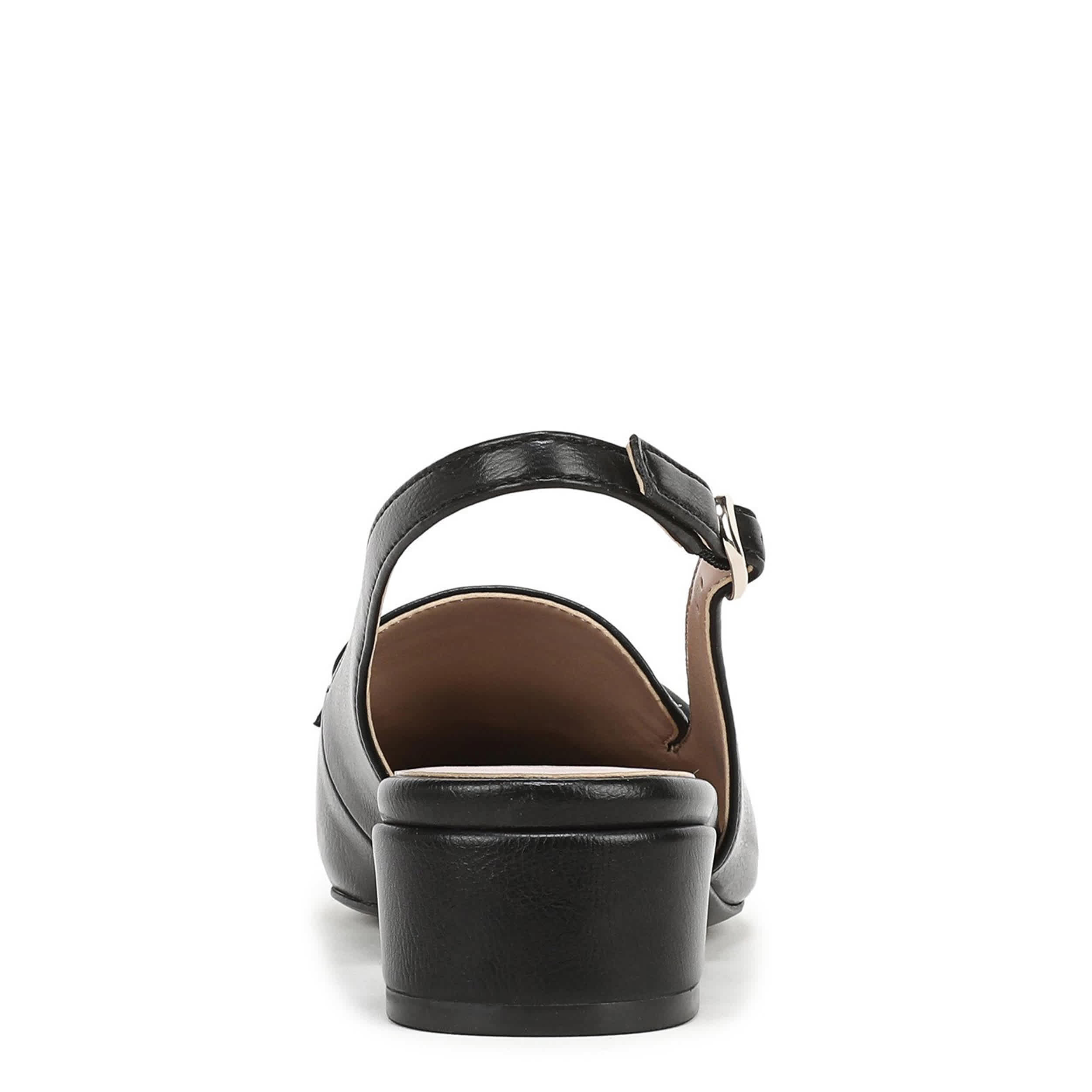 NATURALIZER-WOMENS SLOANE FLAT-BLACK & 