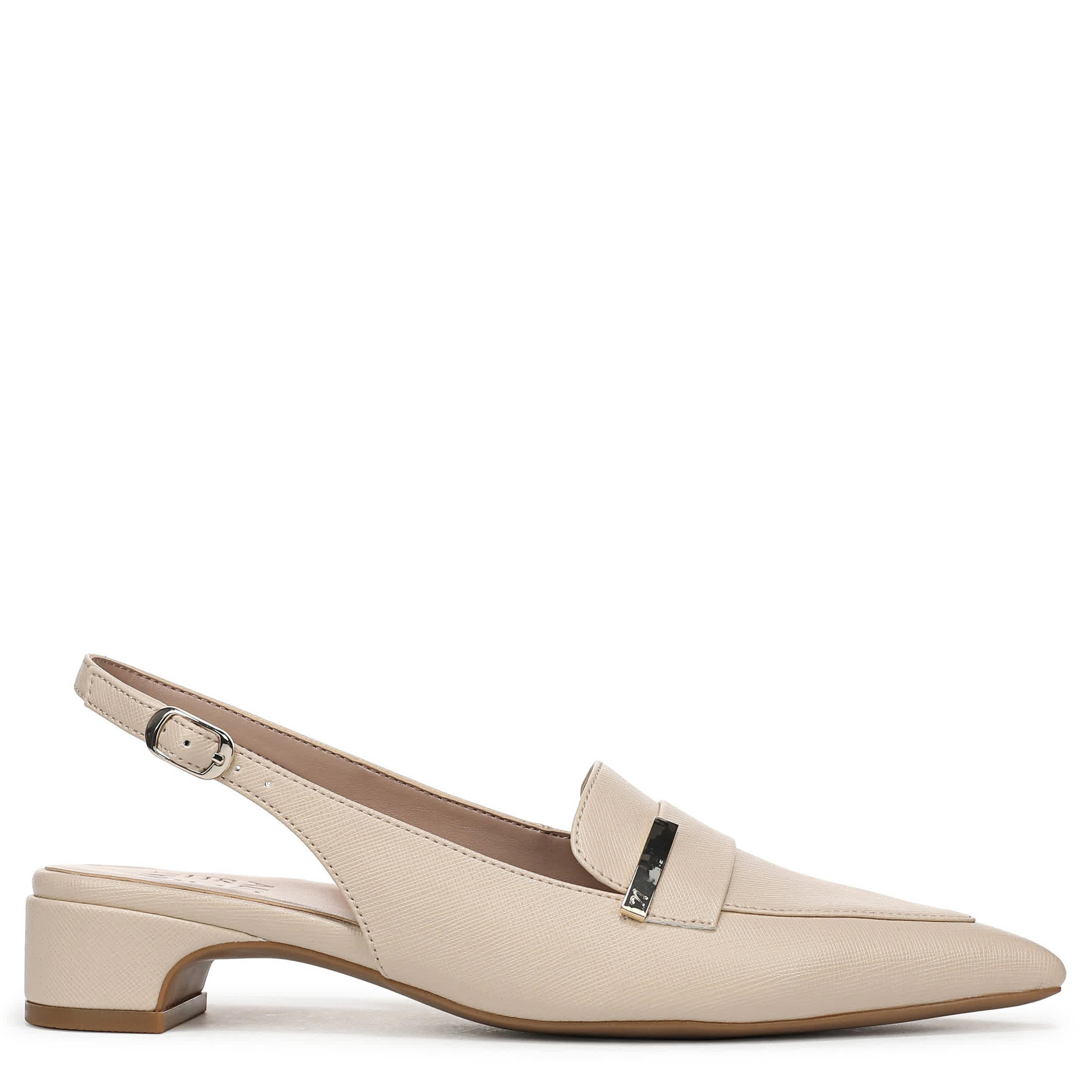 NATURALIZER-WOMENS SLOANE FLAT-BEIGE & 