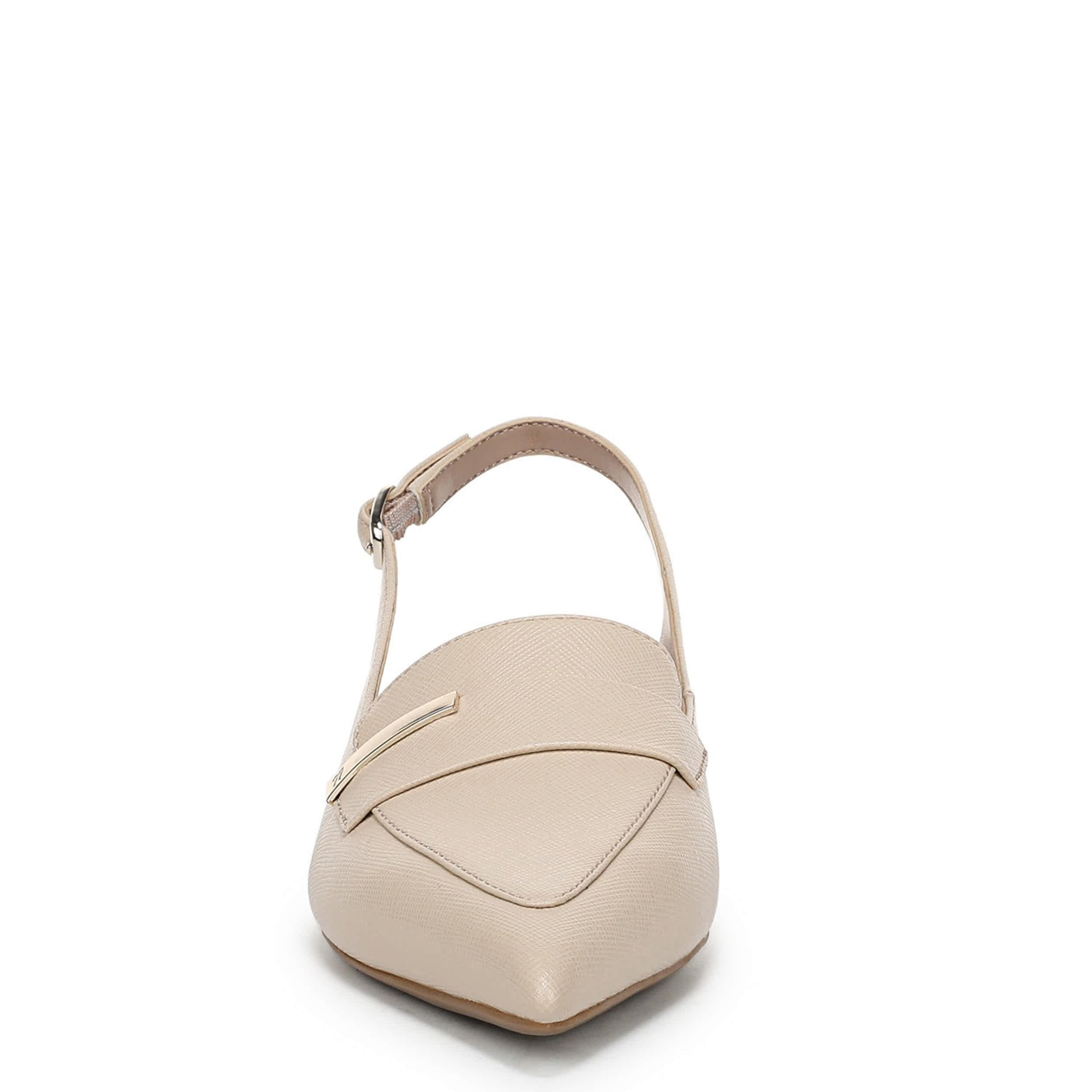 NATURALIZER-WOMENS SLOANE FLAT-BEIGE & 