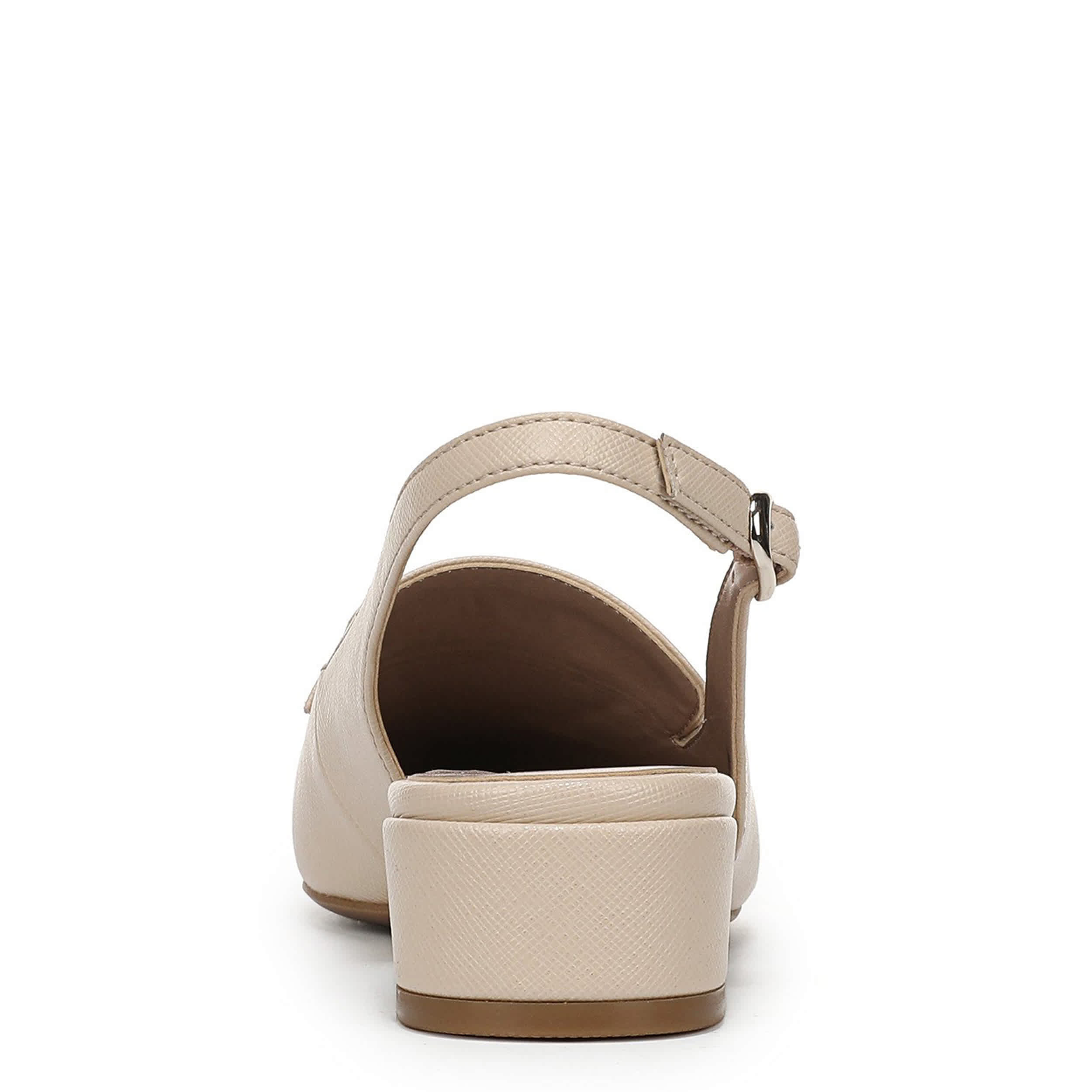 NATURALIZER-WOMENS SLOANE FLAT-BEIGE & 