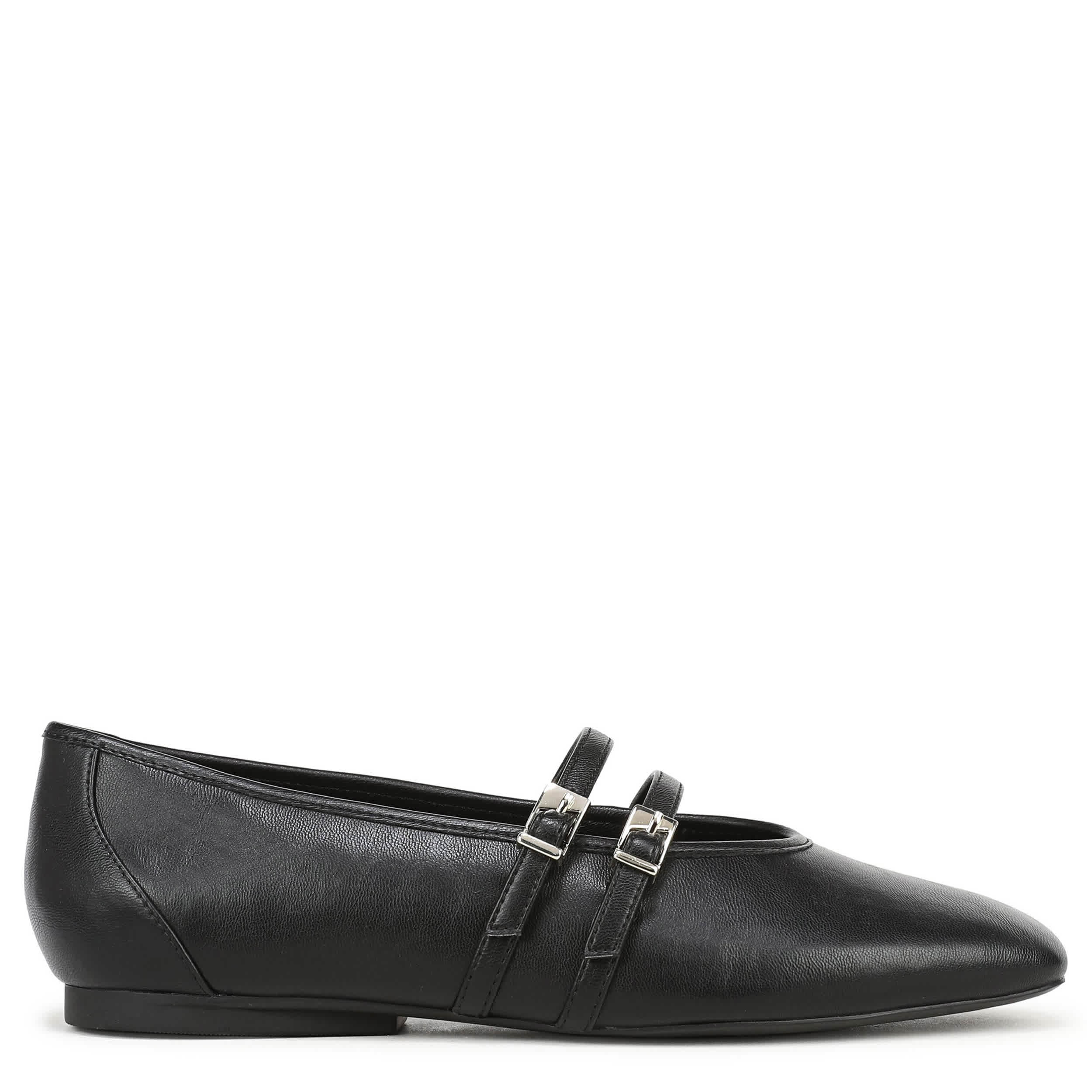 NATURALIZER-WOMENS CRISTA2 FLAT-BLACK & 