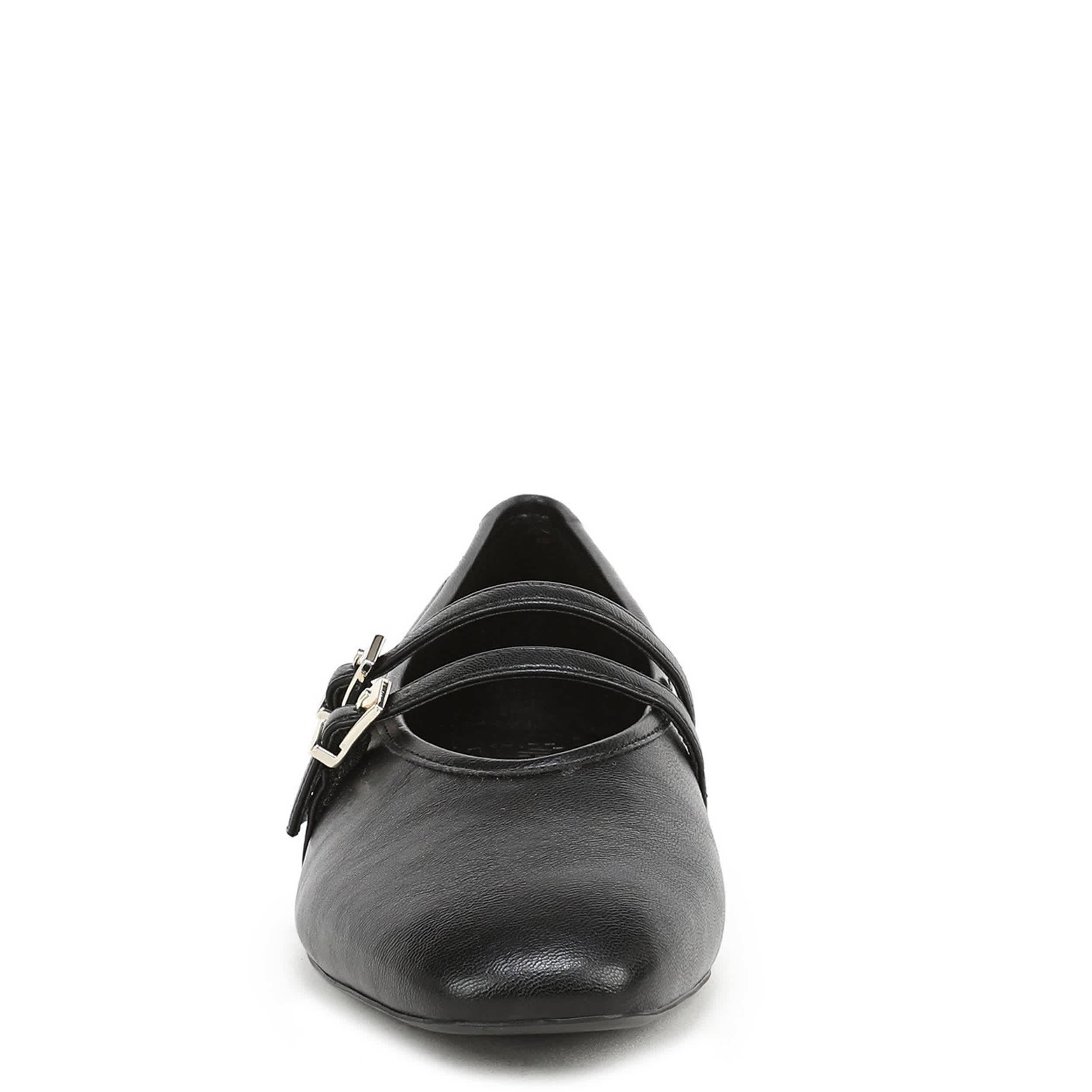 NATURALIZER-WOMENS CRISTA2 FLAT-BLACK & 