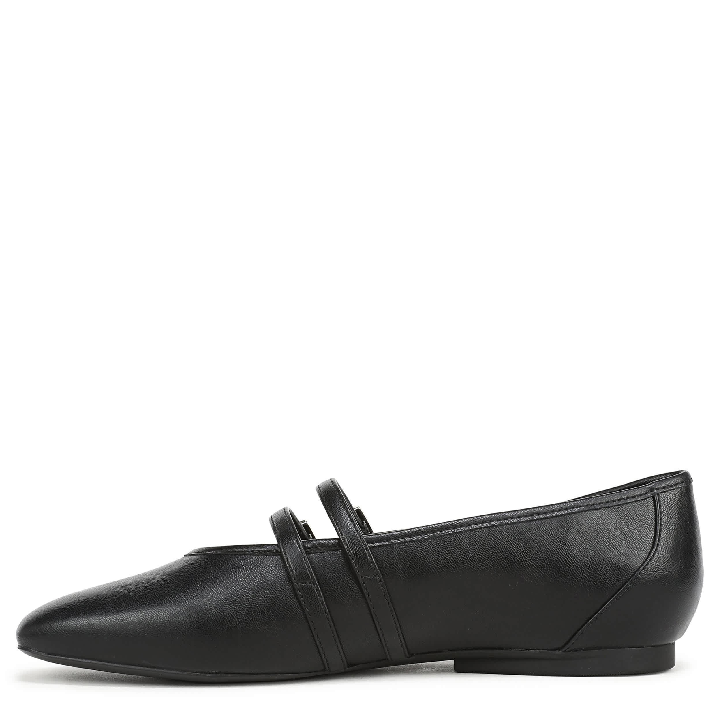 NATURALIZER-WOMENS CRISTA2 FLAT-BLACK & 