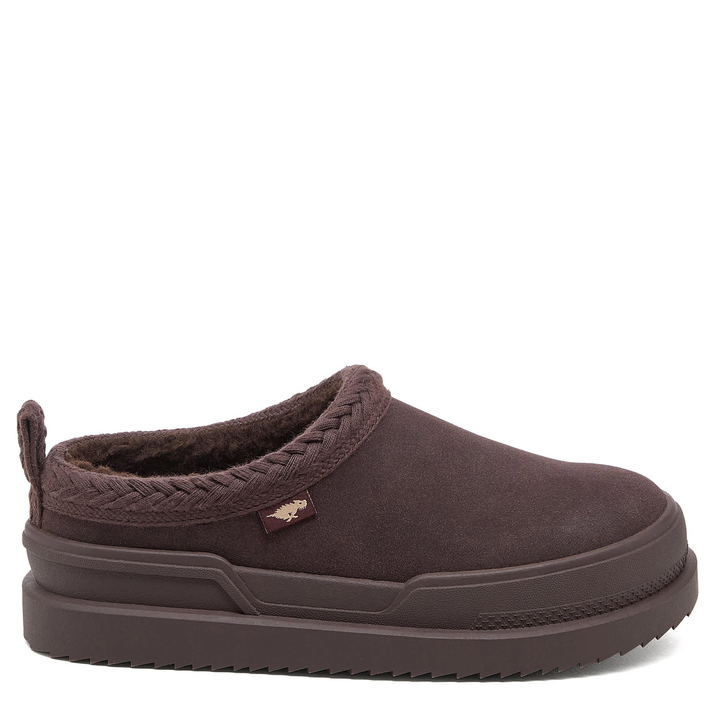 ROCKET DOG-WOMENS RELAX SLIPPER-DARK BROWN & 