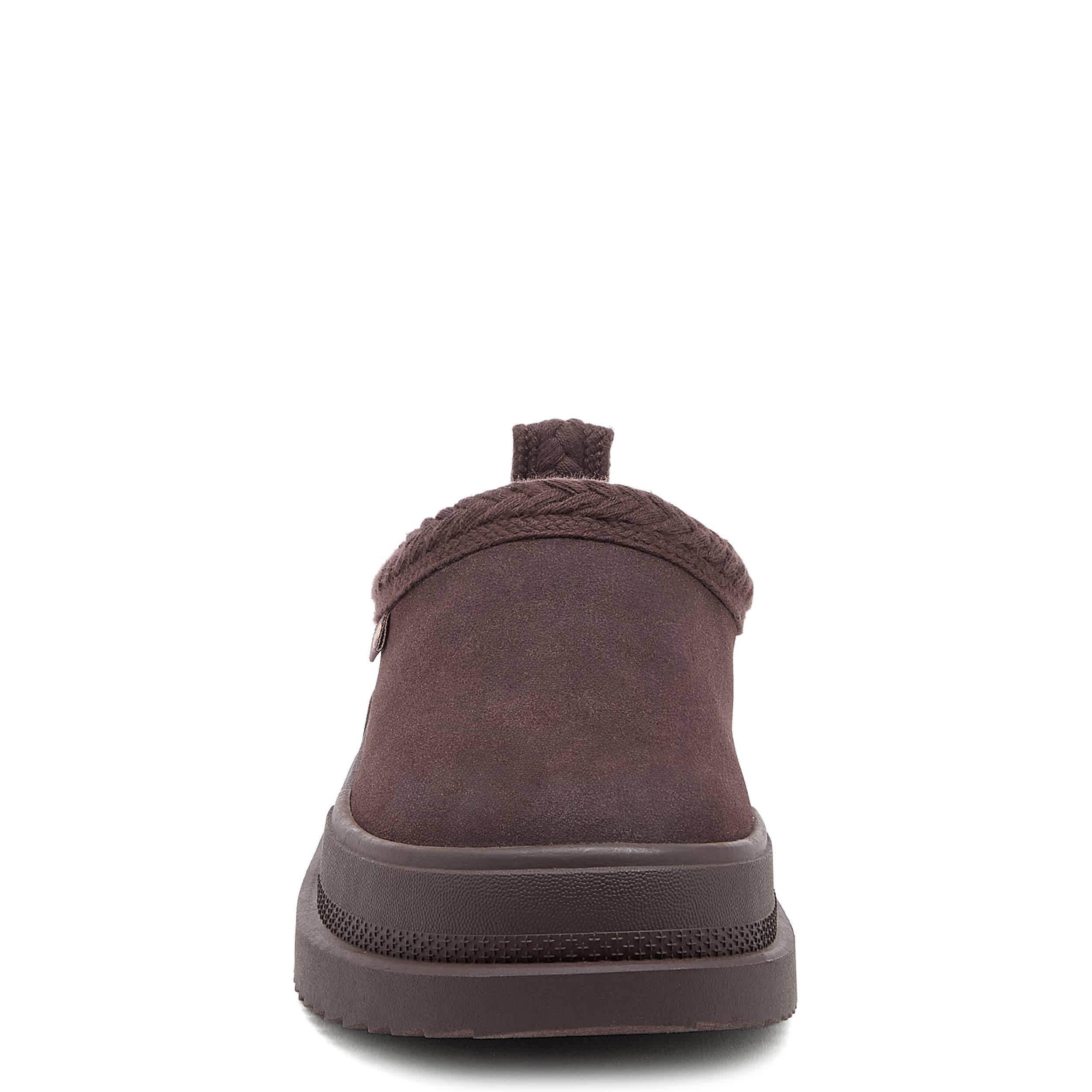 ROCKET DOG-WOMENS RELAX SLIPPER-DARK BROWN & 