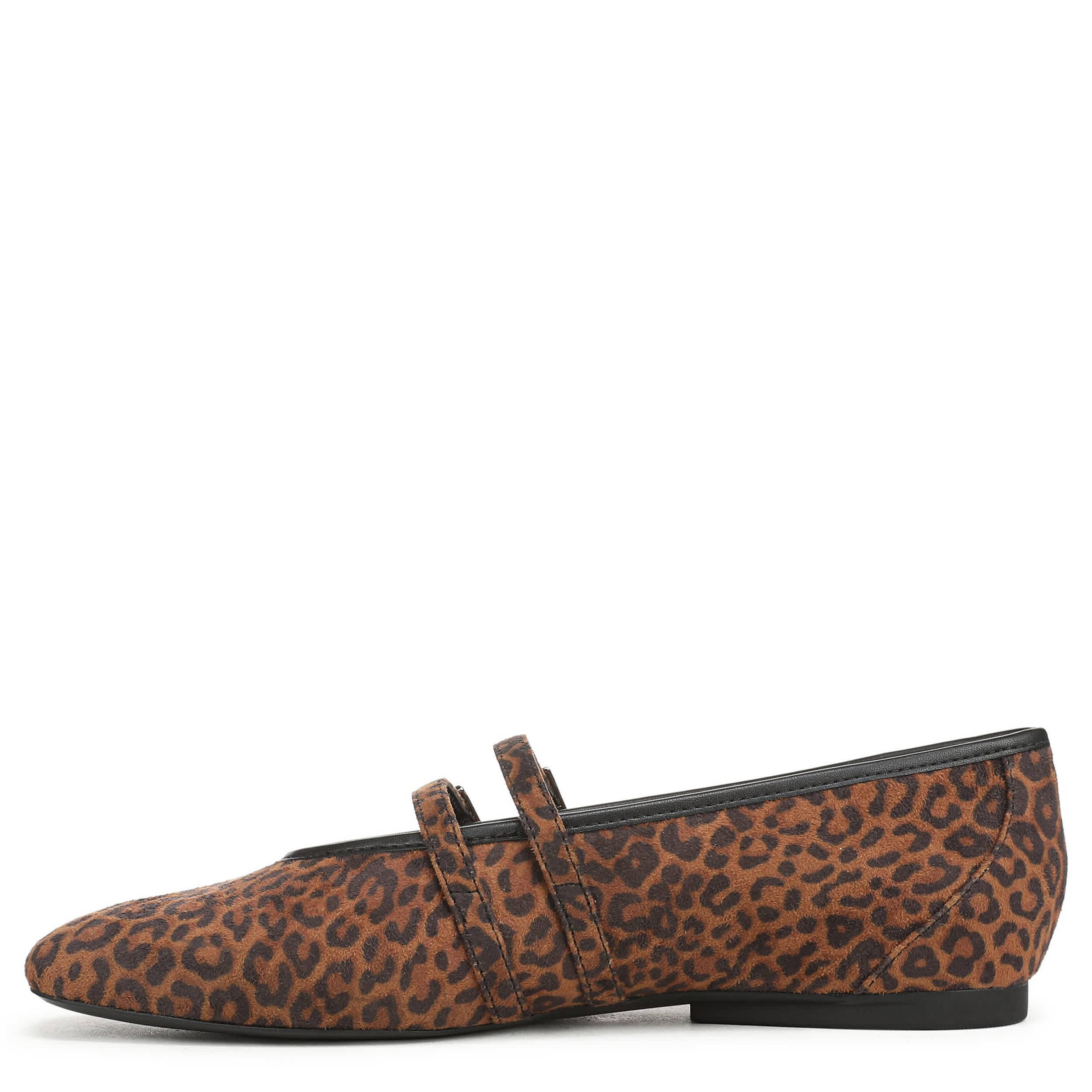 NATURALIZER-WOMENS CRISTA2 FLAT-BROWN & LEOPARD