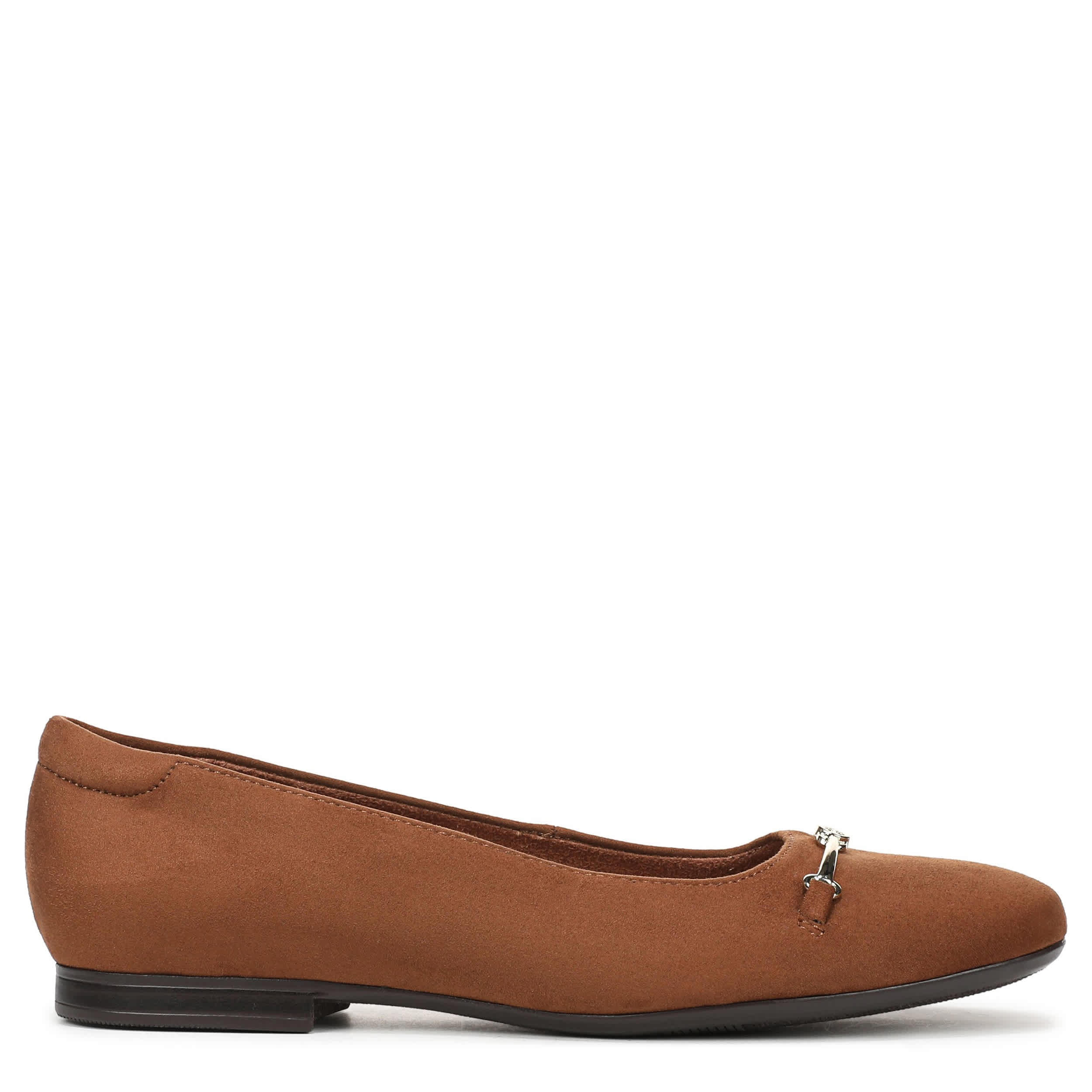 NATURALIZER-WOMENS KENDALL FLAT-CHESTNUT & 
