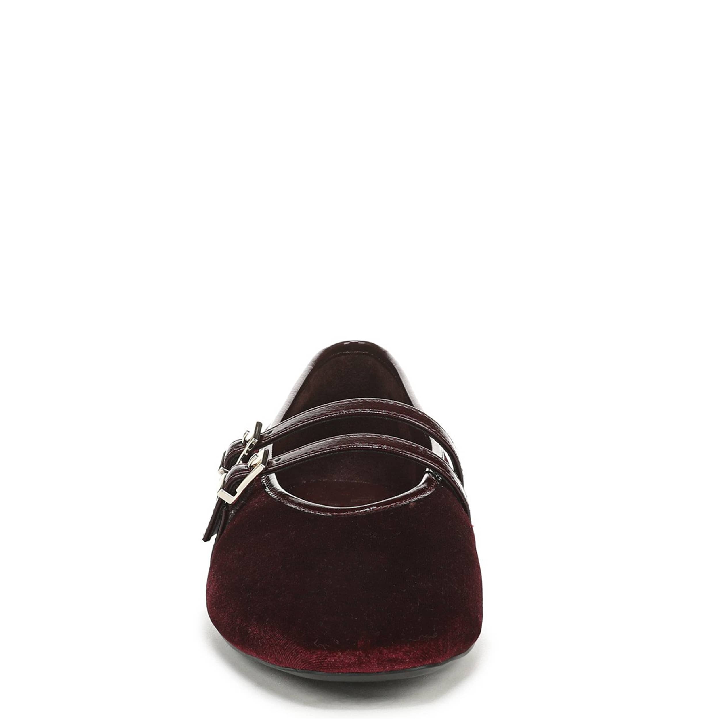 NATURALIZER-WOMENS CRISTA2 FLAT-BURGUNDY & 