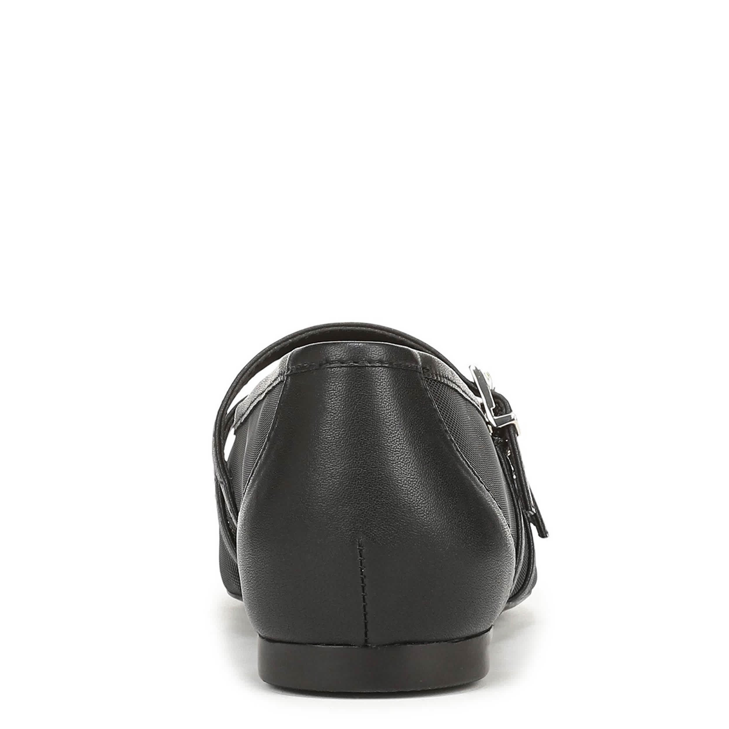 NATURALIZER-WOMENS CRISTA FLAT-BLACK & 