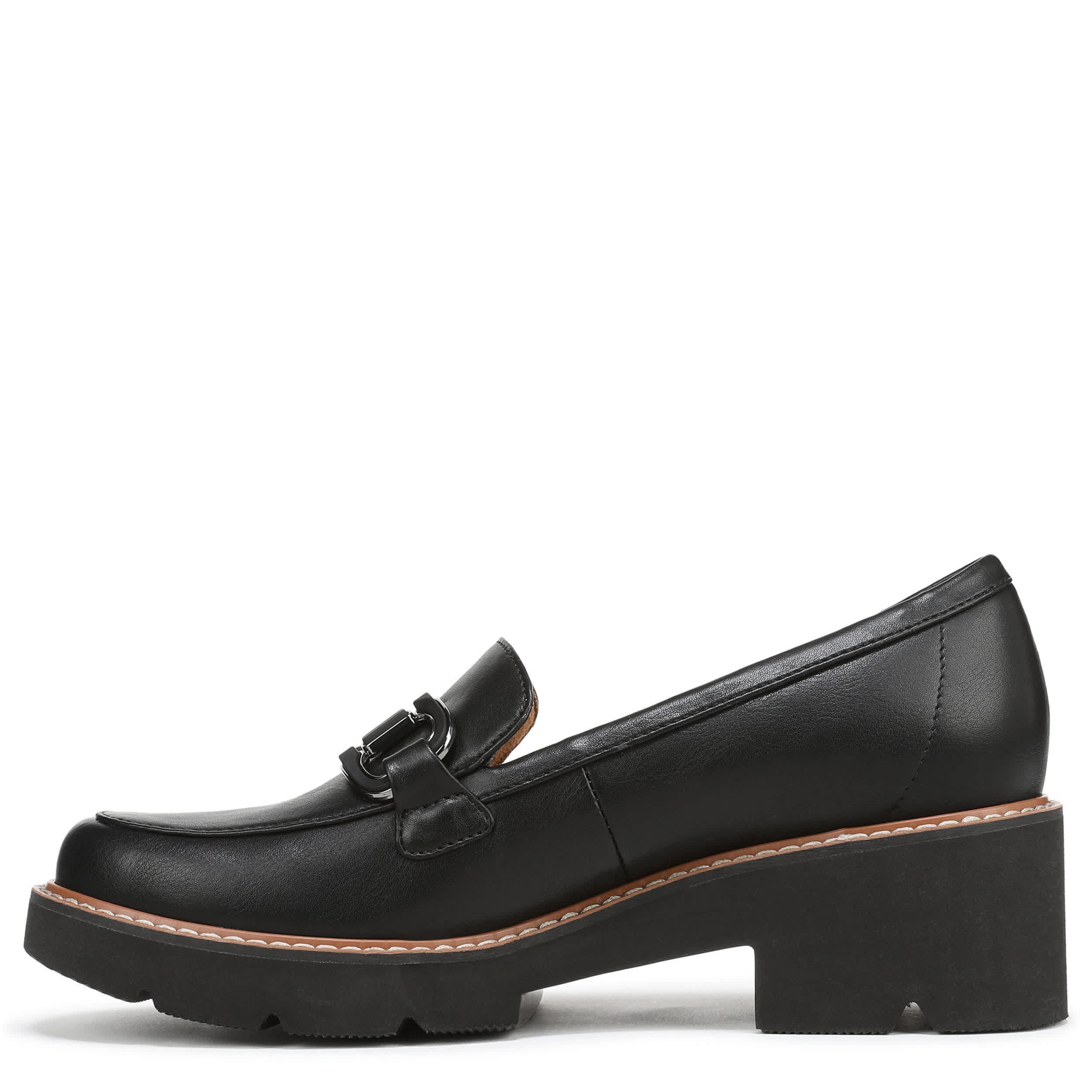NATURALIZER-WOMENS CORINNE LOAFER-BLACK & 