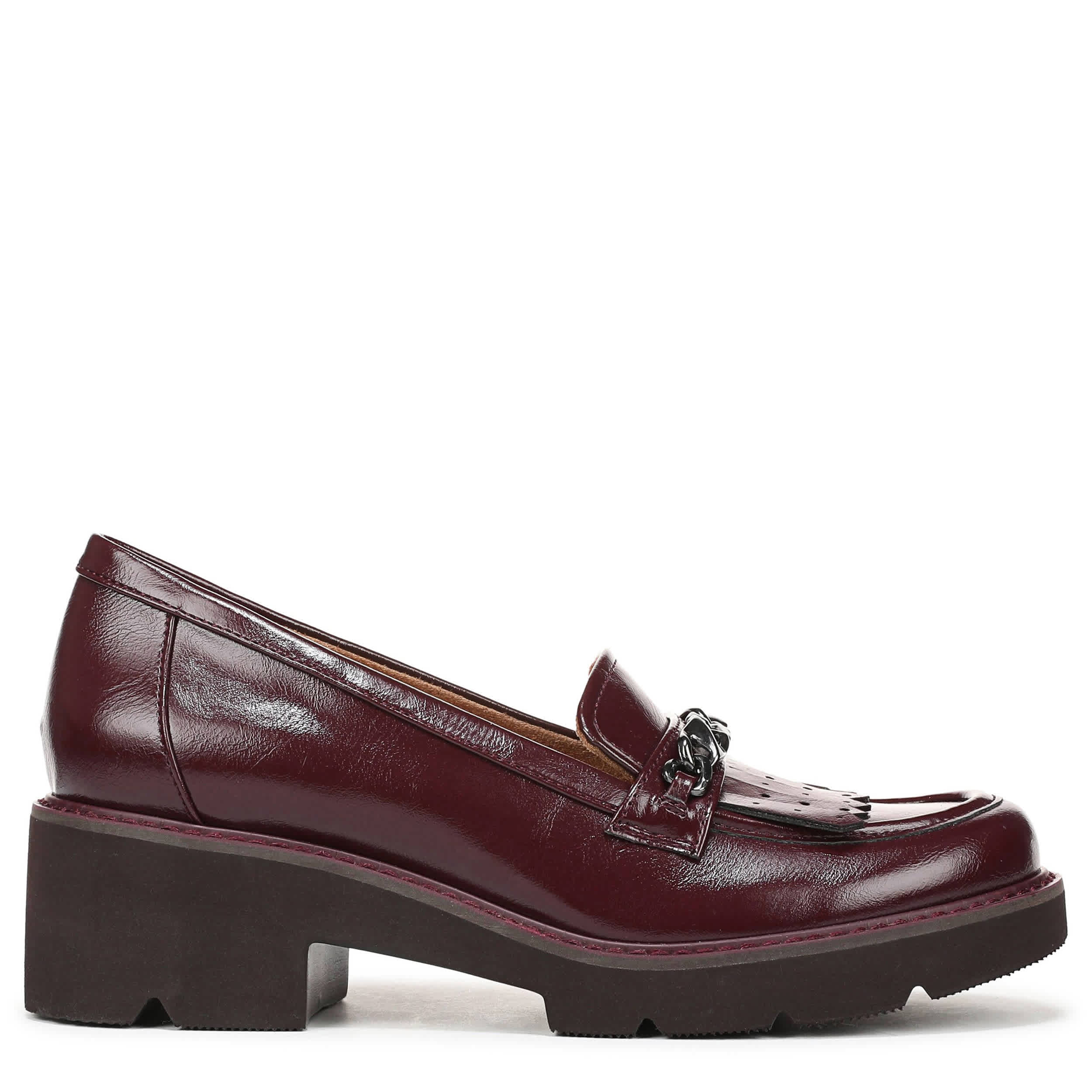 NATURALIZER-WOMENS CELIA LOAFER-WINE & 