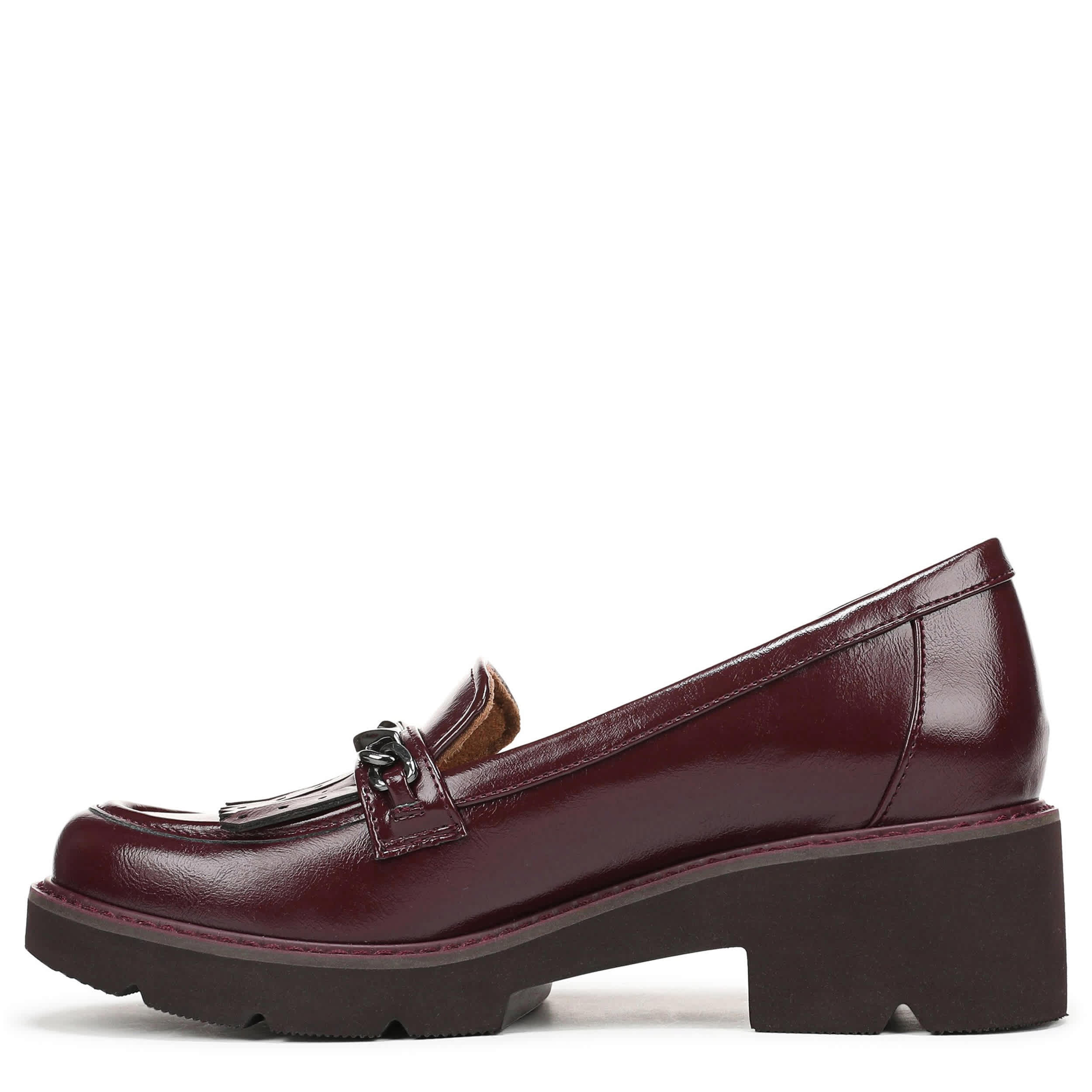 NATURALIZER-WOMENS CELIA LOAFER-WINE & 