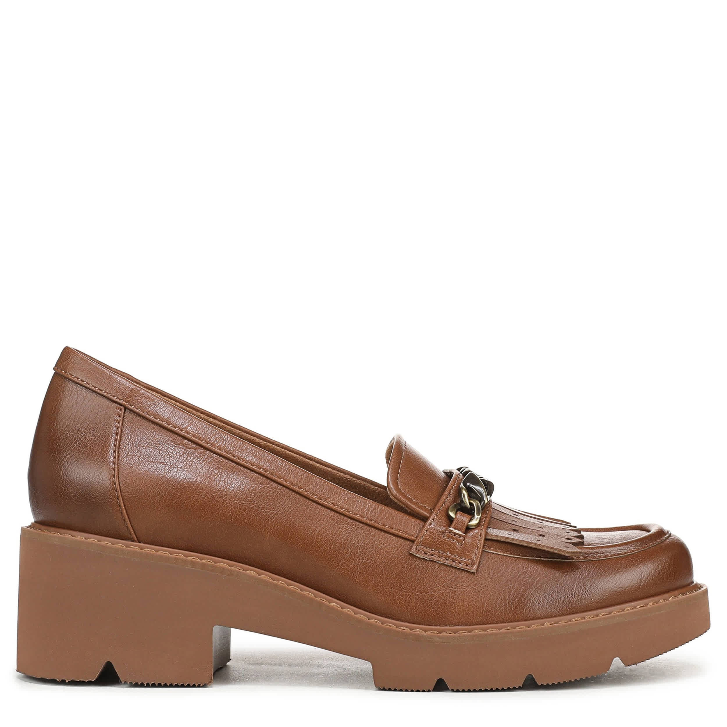 NATURALIZER-WOMENS CELIA LOAFER-CHESTNUT & 