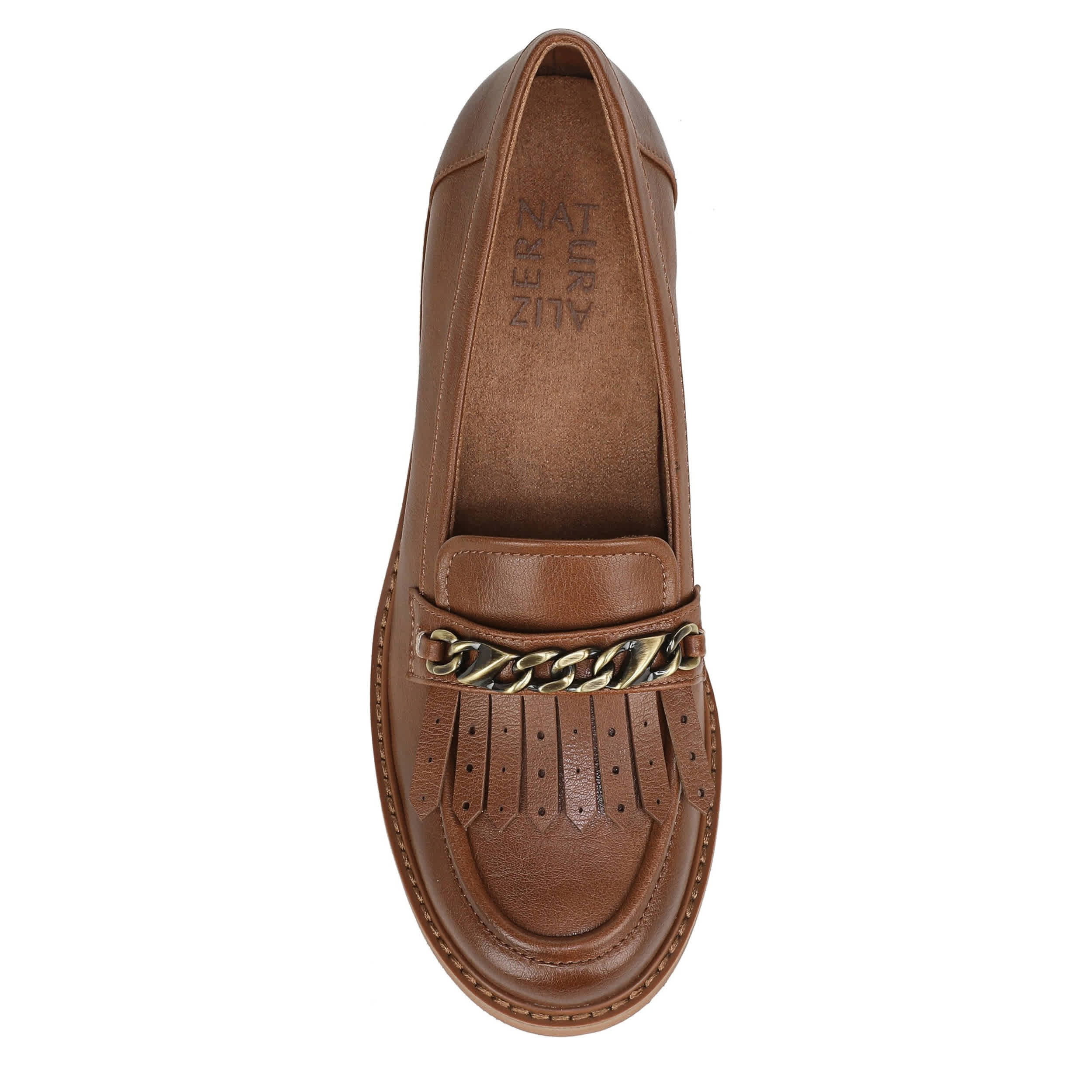 NATURALIZER-WOMENS CELIA LOAFER-CHESTNUT & 