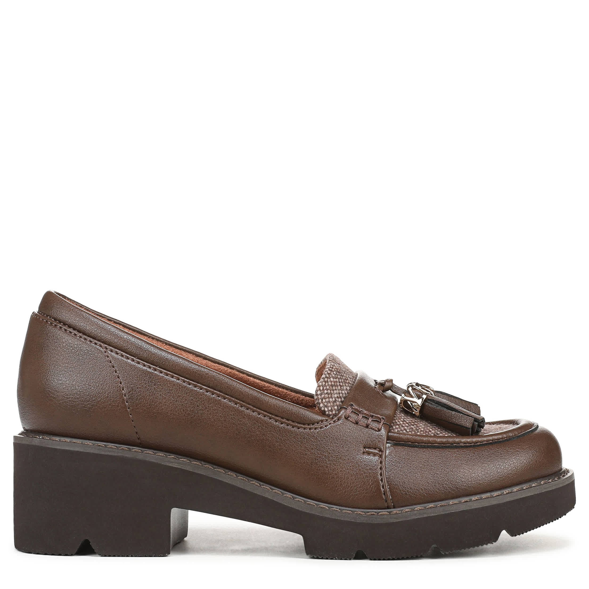 NATURALIZER-WOMENS COMMITTED LOAFER-BROWN & 