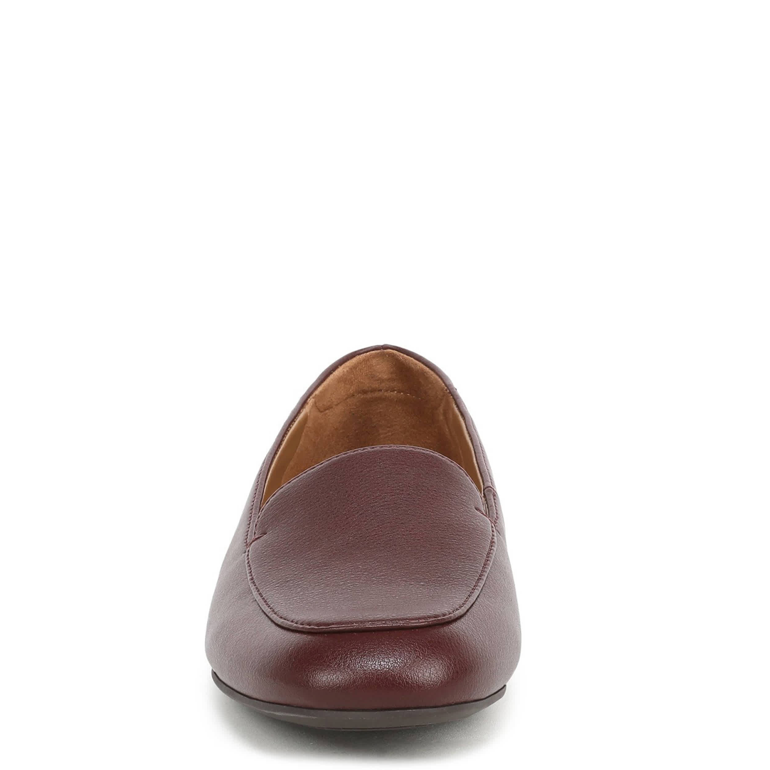 NATURALIZER-WOMENS DAHLIA LOAFER-WINE & 