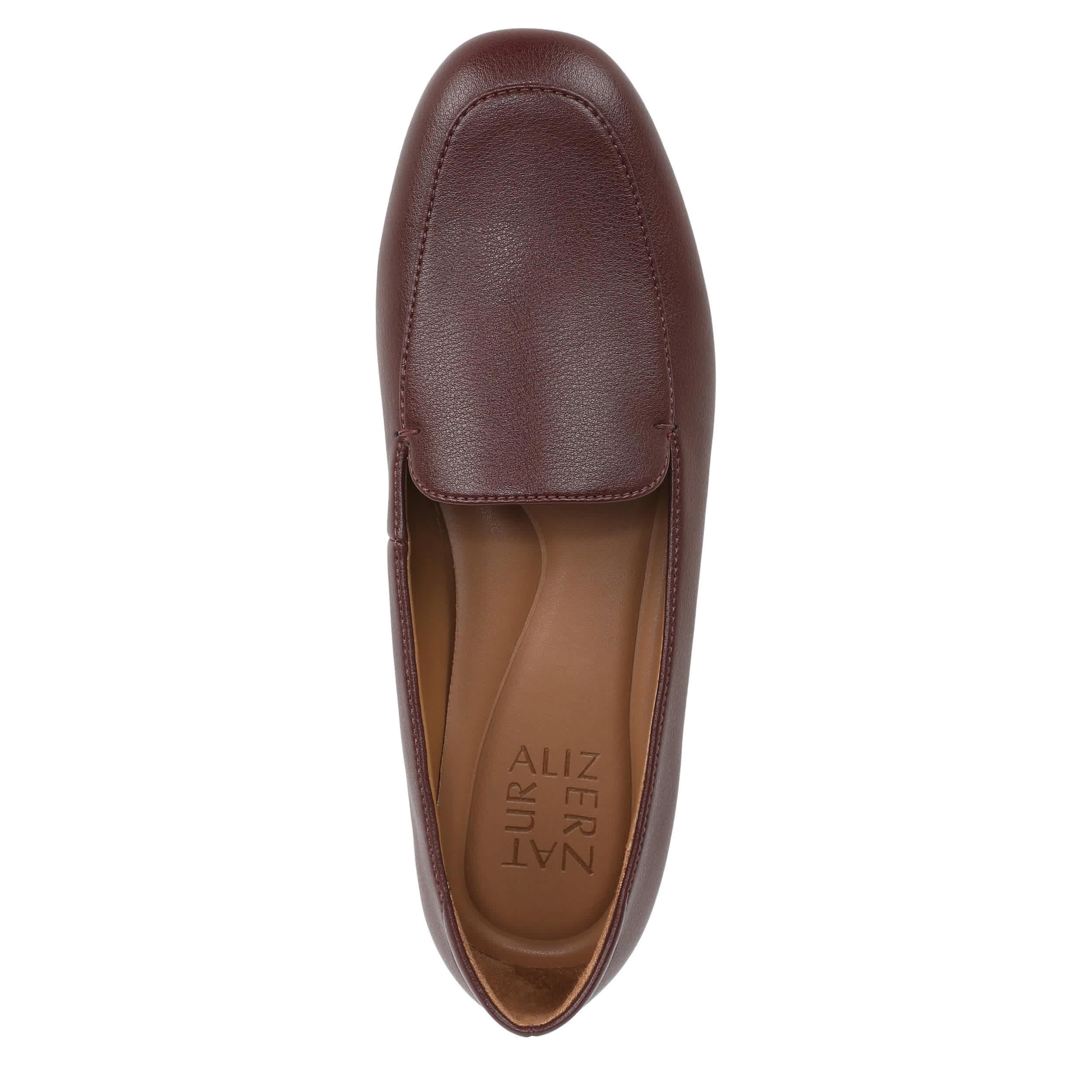 NATURALIZER-WOMENS DAHLIA LOAFER-WINE & 
