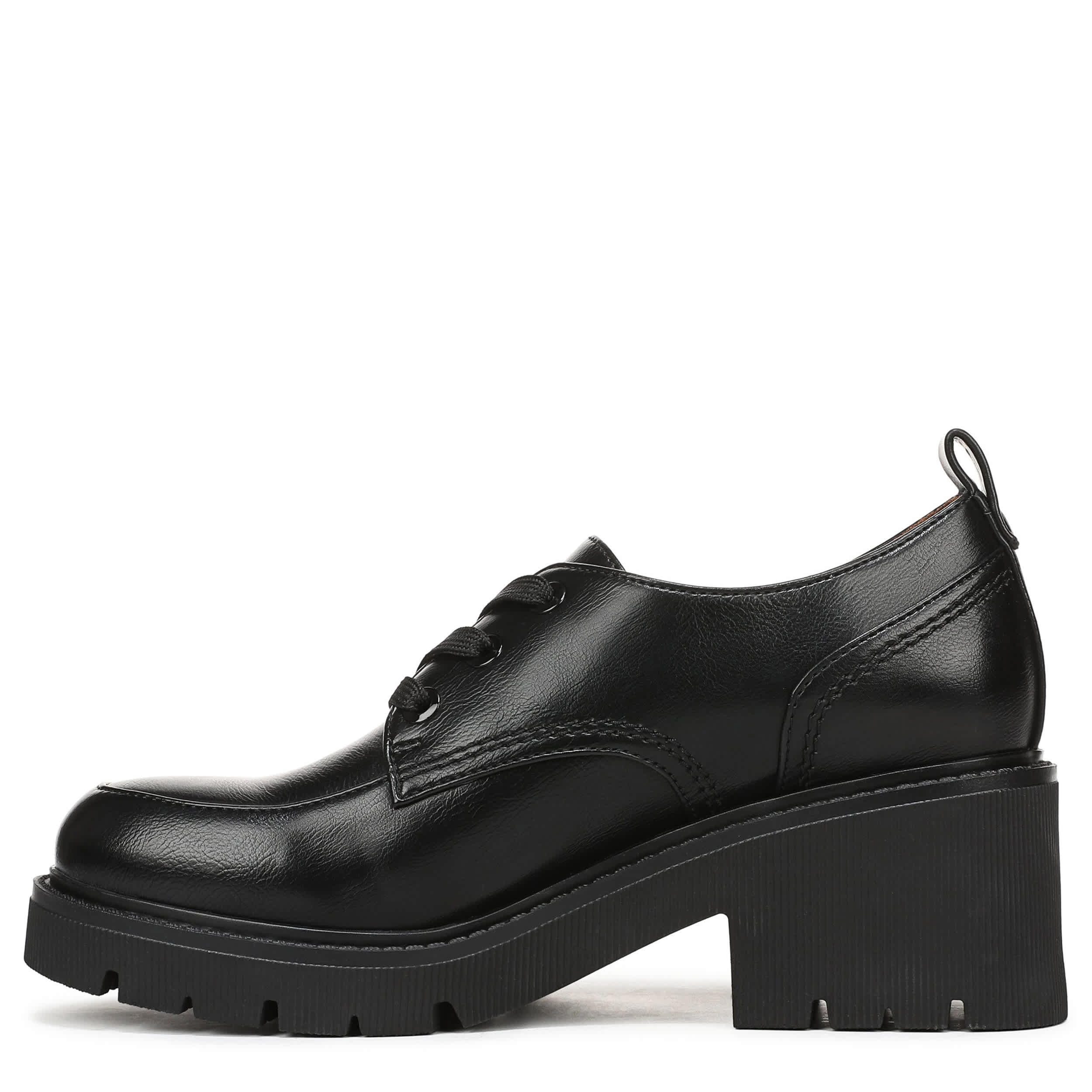 NATURALIZER-WOMENS JACIE PLATFORM OXFORD-BLACK & 