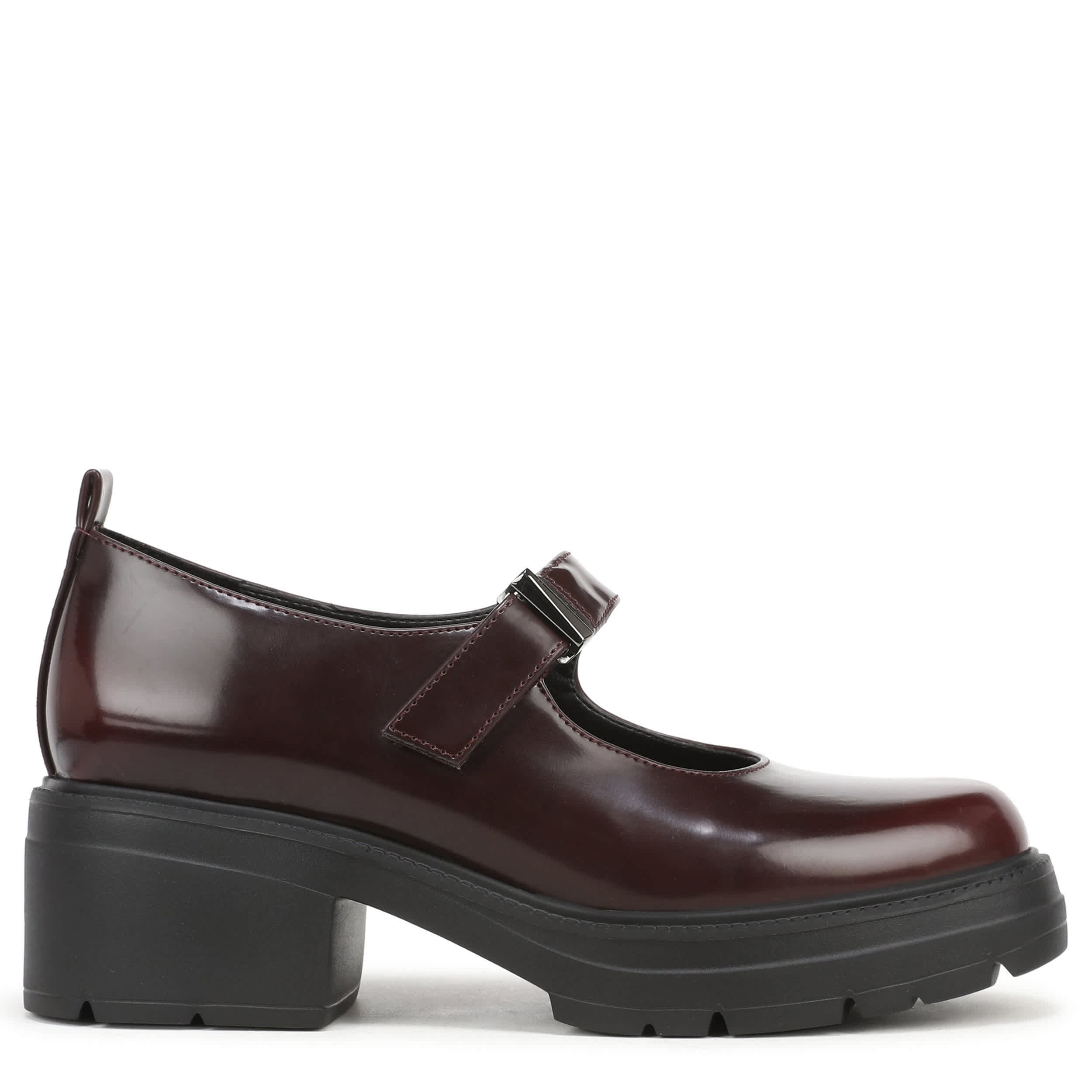 NATURALIZER-WOMENS LEA MARY JANE-WINE & 