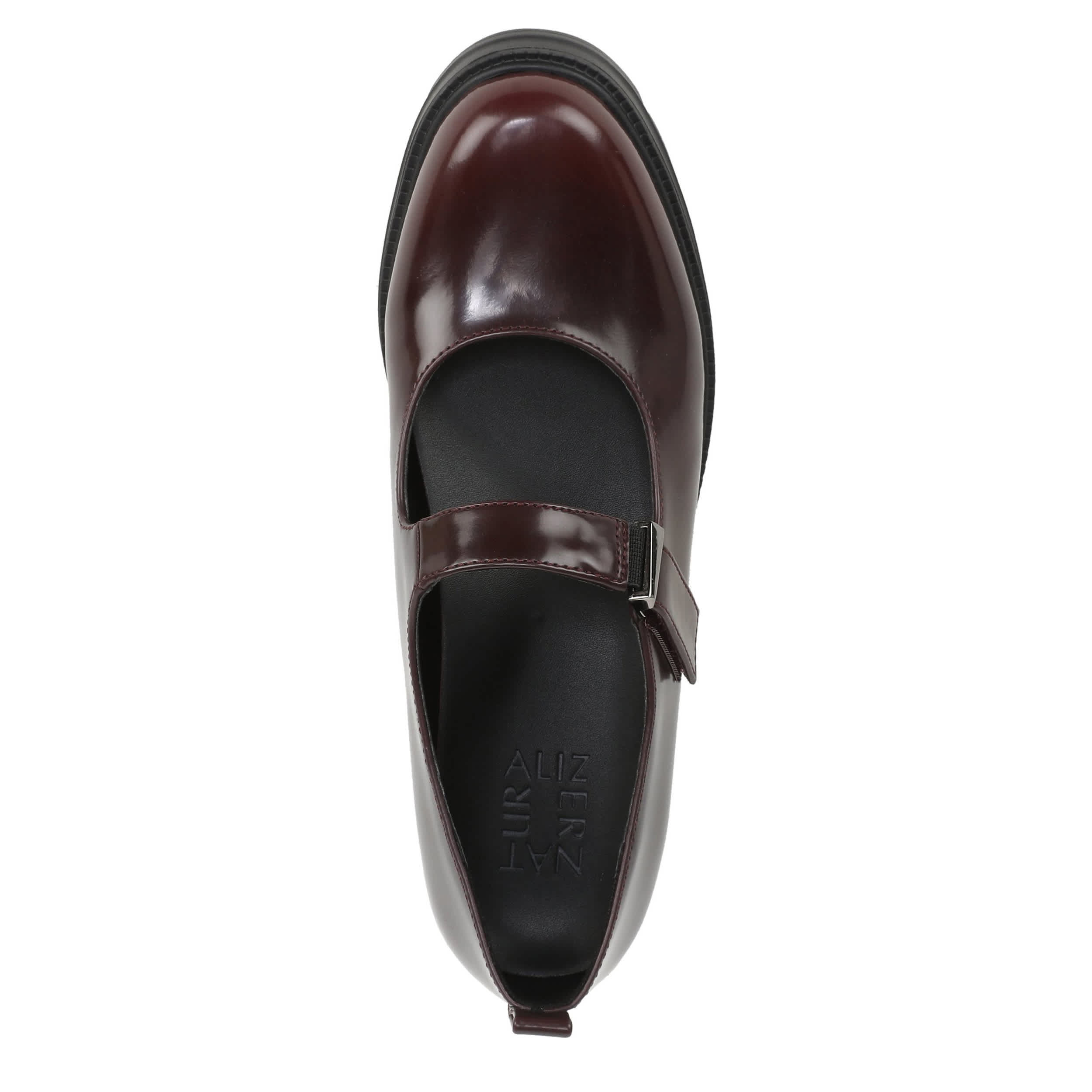 NATURALIZER-WOMENS LEA MARY JANE-WINE & 