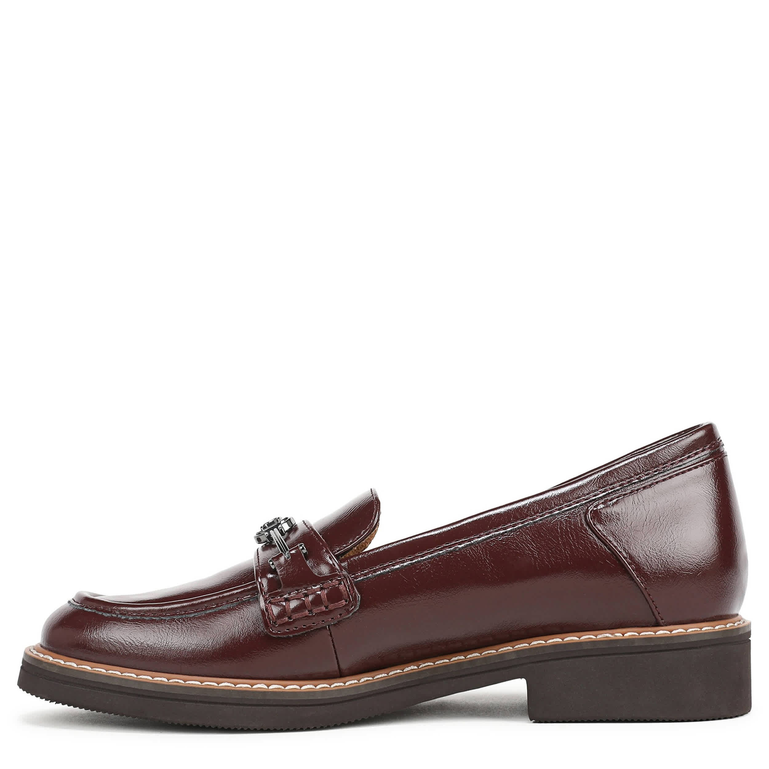 NATURALIZER-WOMENS PRYCE LOAFER-WINE & 