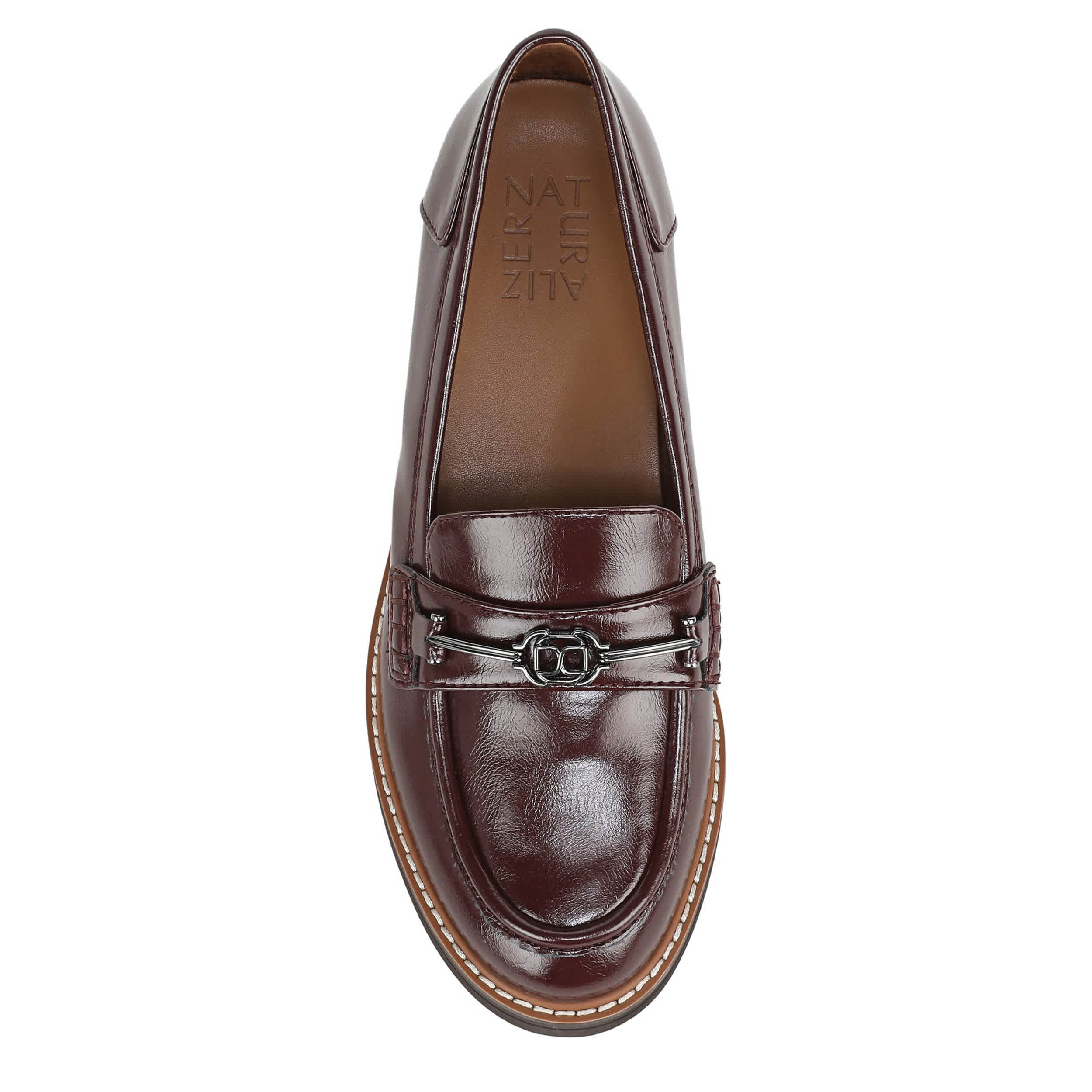 NATURALIZER-WOMENS PRYCE LOAFER-WINE & 