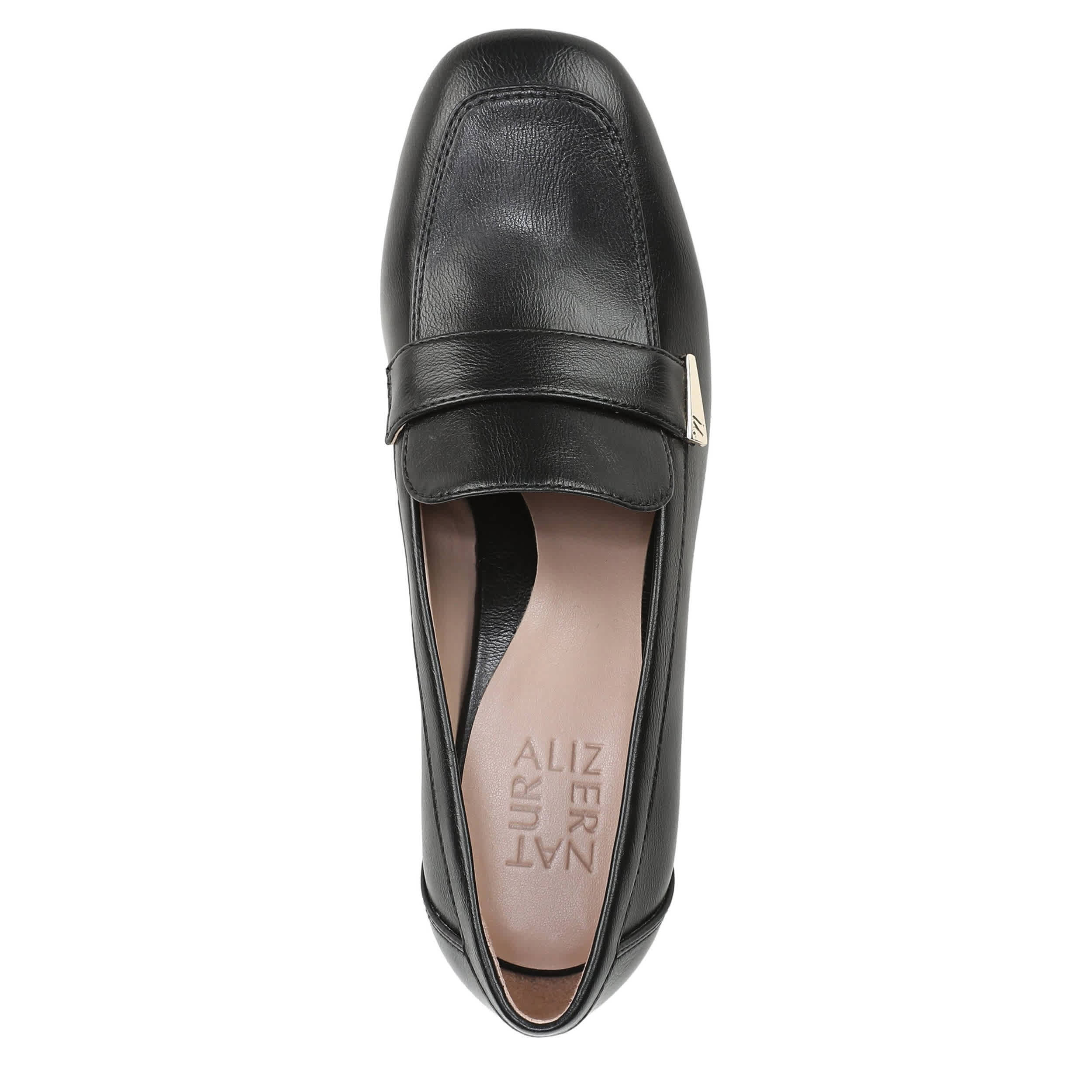 NATURALIZER-WOMENS DAVI PUMP-BLACK & 