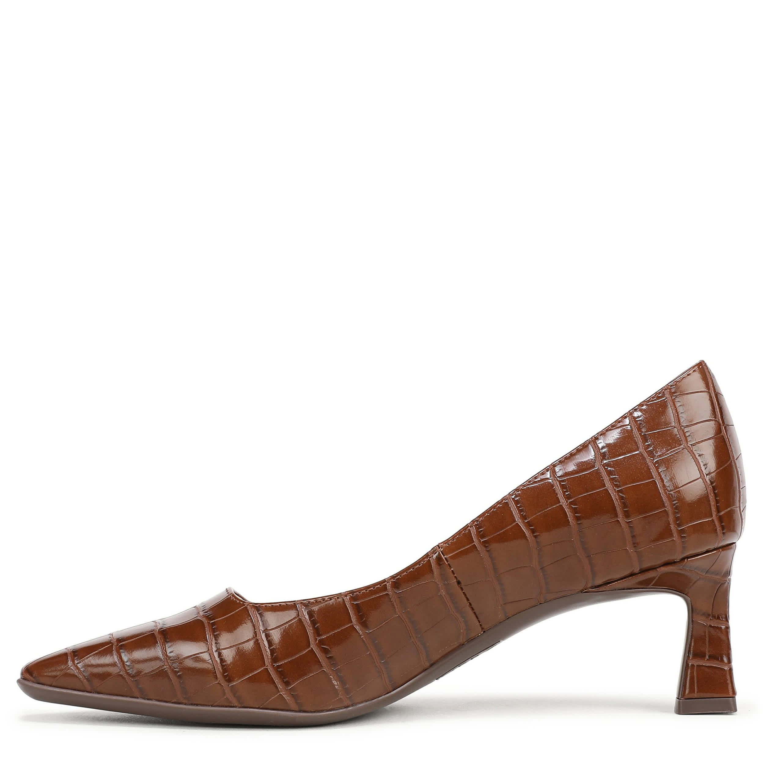 NATURALIZER-WOMENS TYLAN PUMP-BROWN & ANIMAL