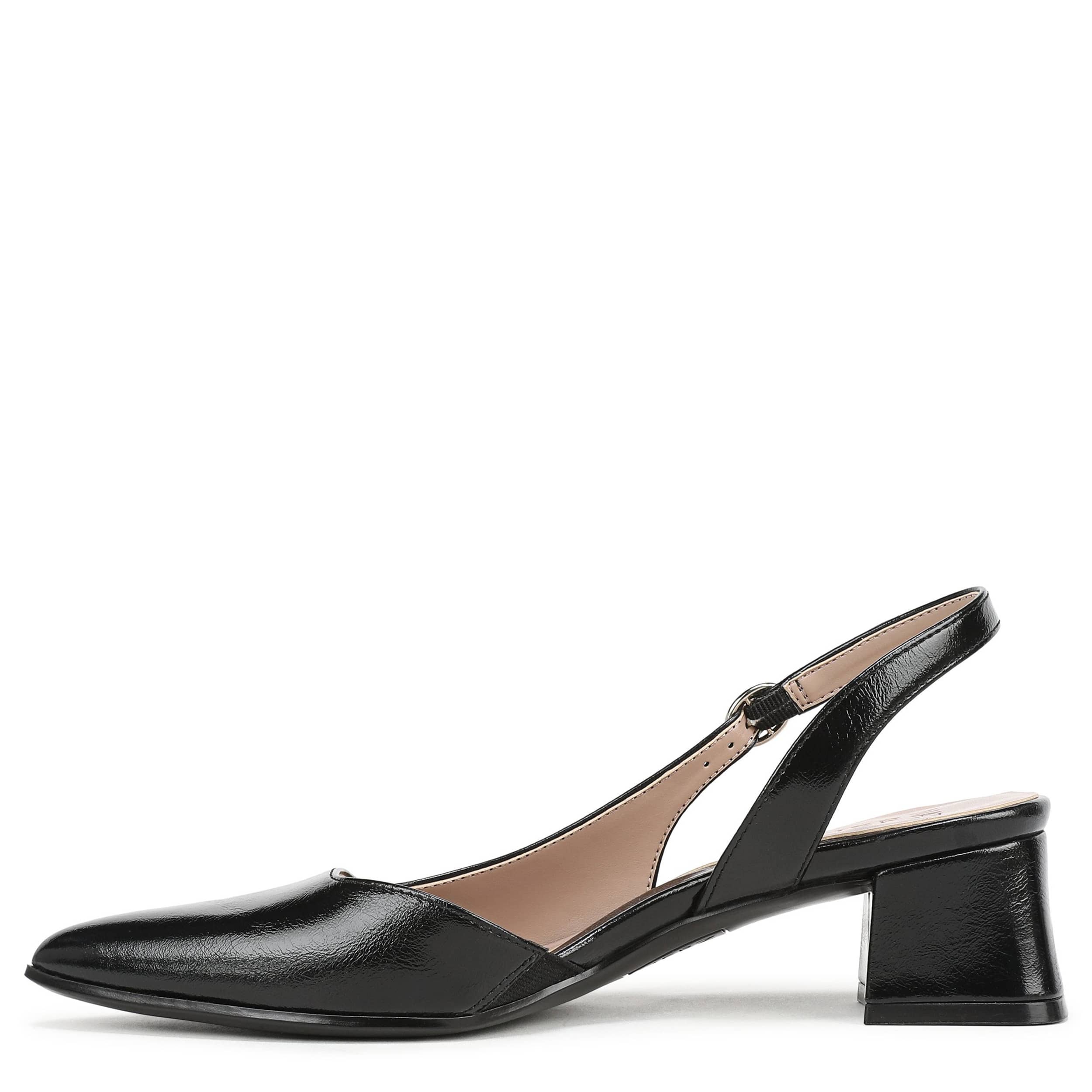 NATURALIZER-WOMENS ANYA PUMP-BLACK & 