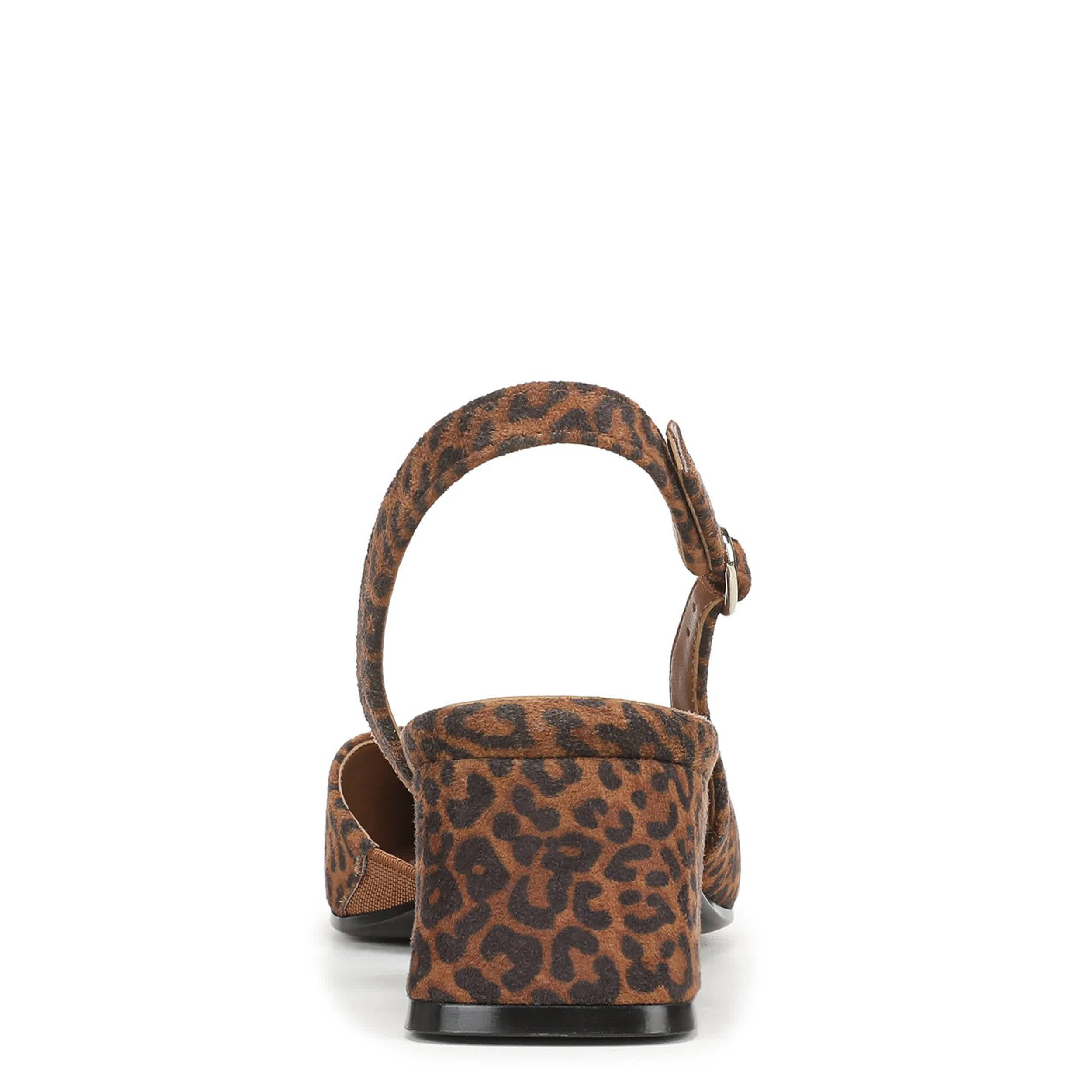 NATURALIZER-WOMENS ANYA PUMP-BROWN & LEOPARD