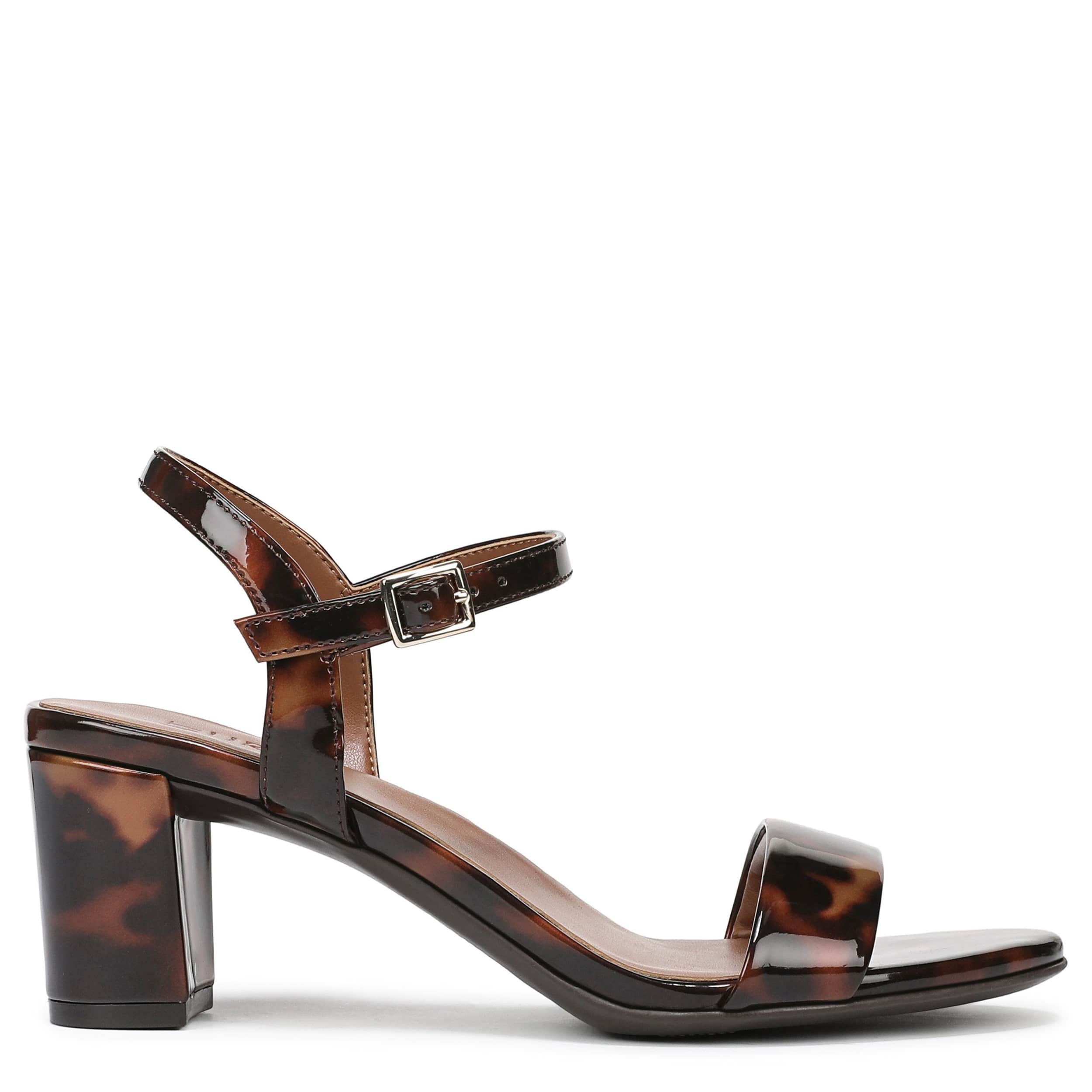 NATURALIZER-WOMENS BRISTOL SANDAL-BROWN & 
