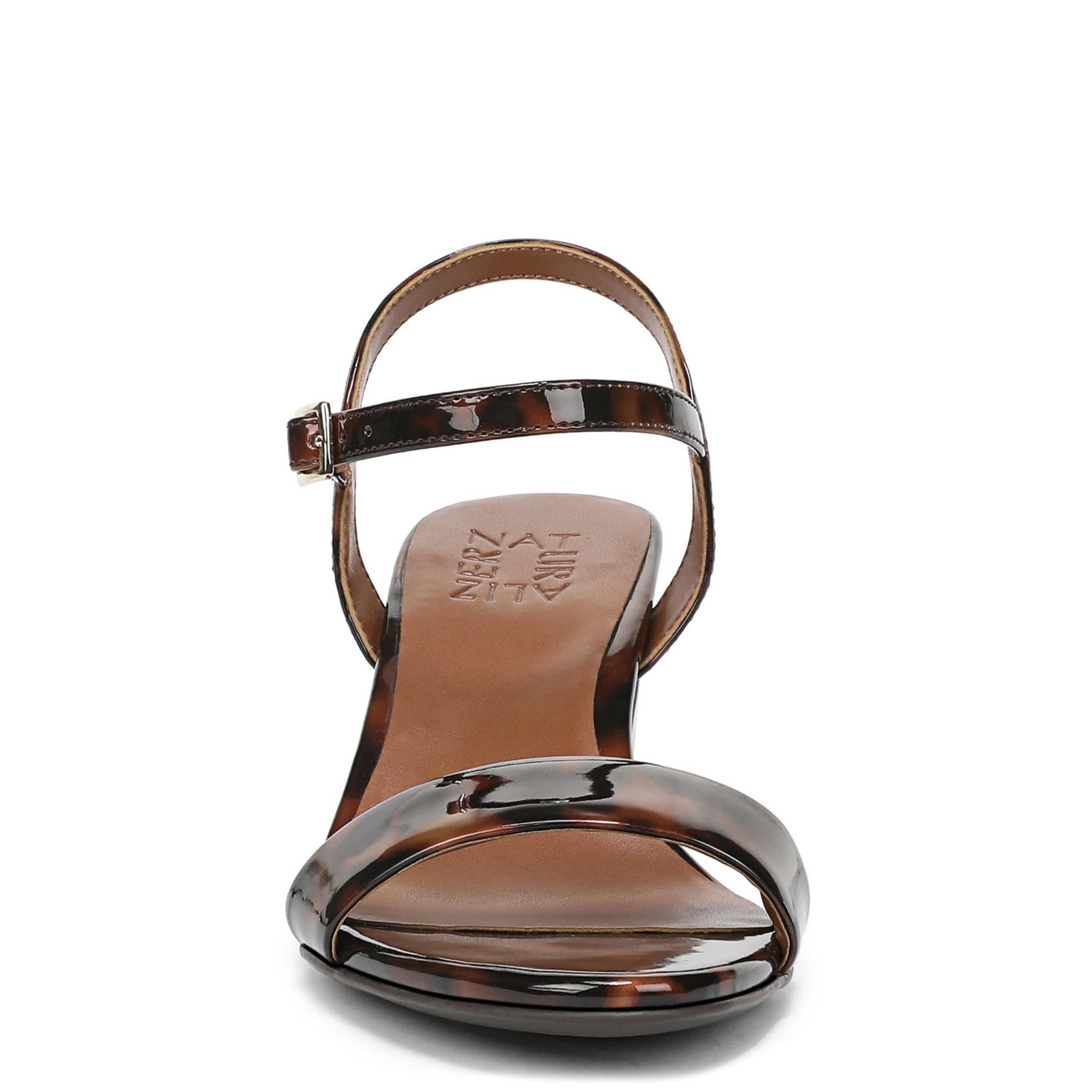 NATURALIZER-WOMENS BRISTOL SANDAL-BROWN & 