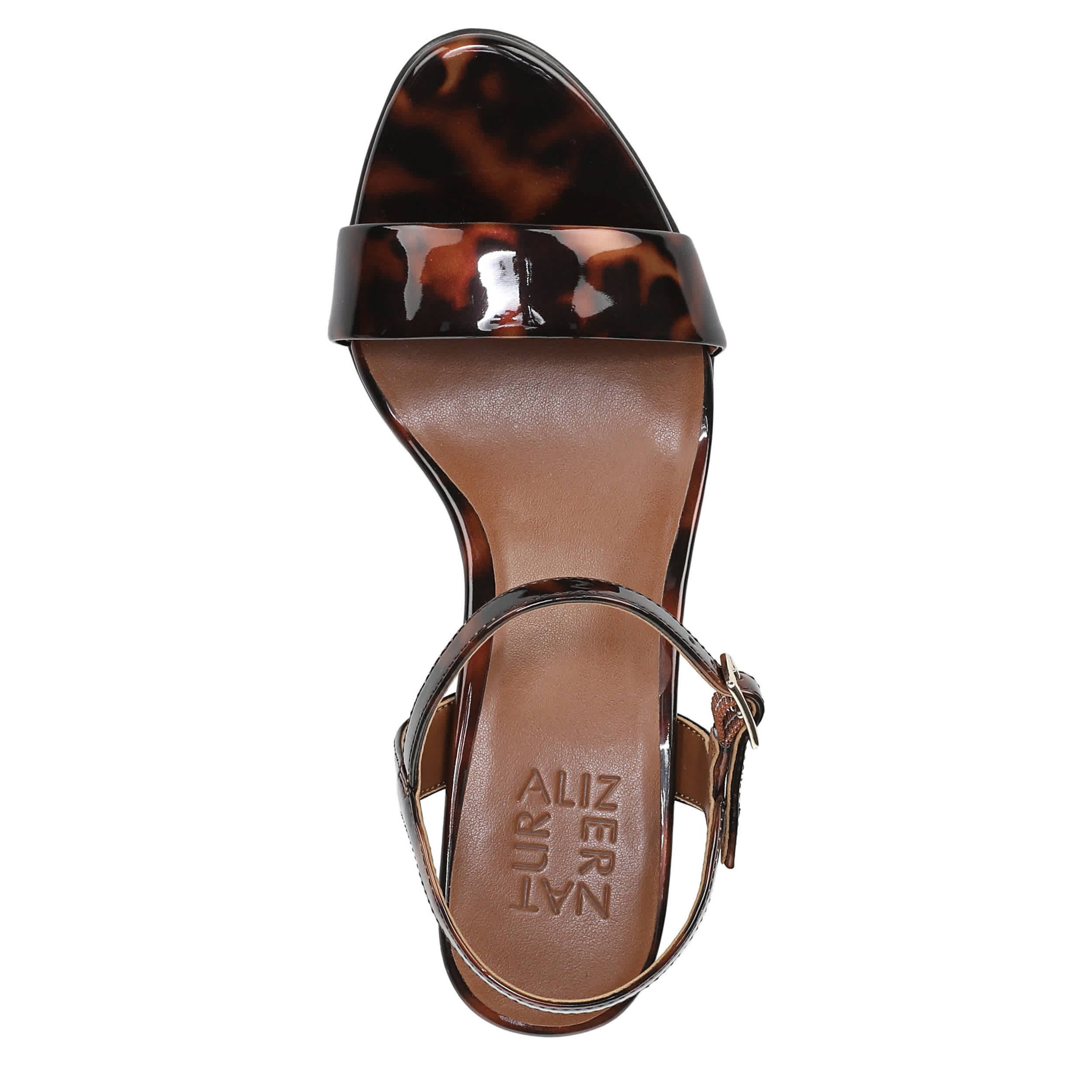 NATURALIZER-WOMENS BRISTOL SANDAL-BROWN & 