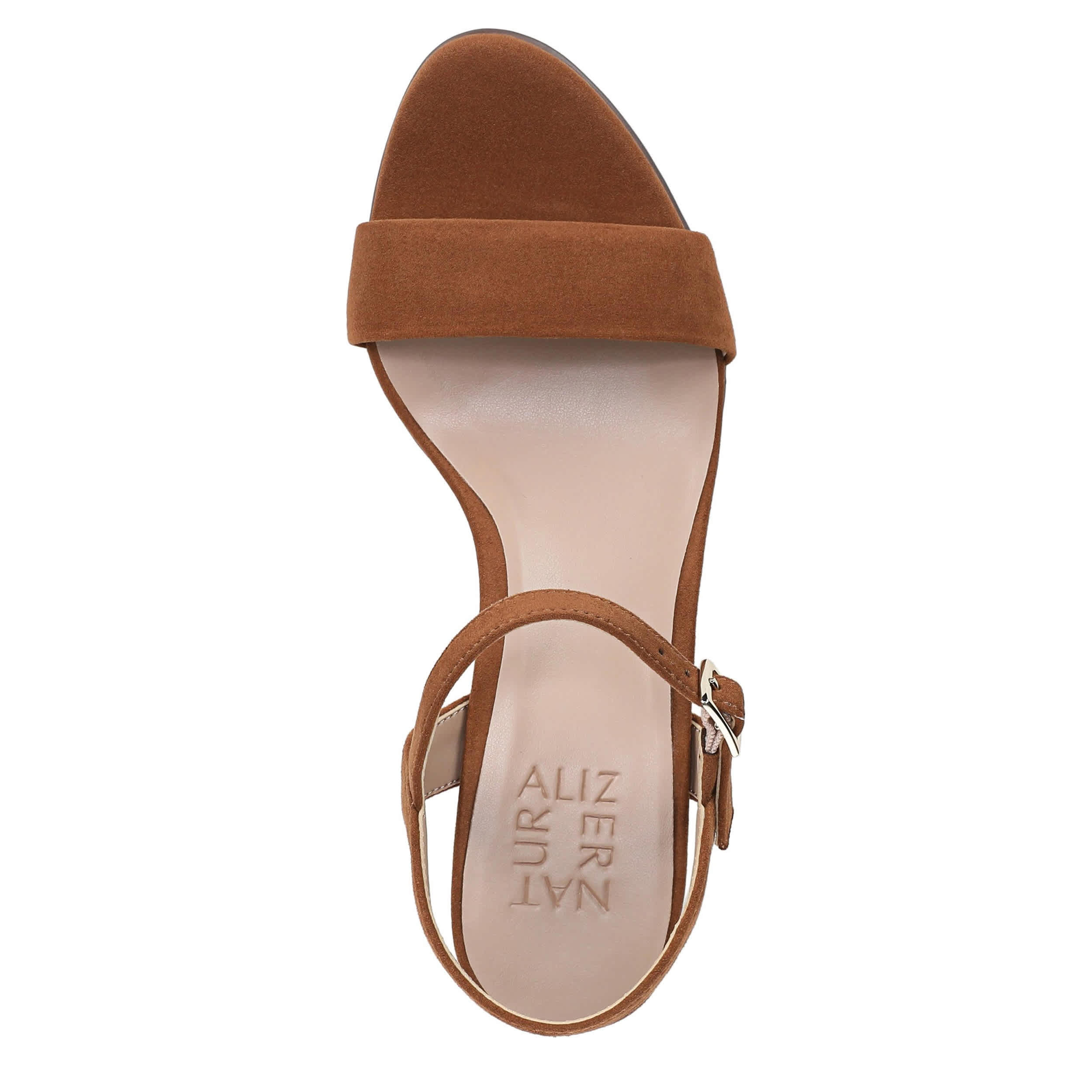 NATURALIZER-WOMENS BRISTOL SANDAL-CHESTNUT & 