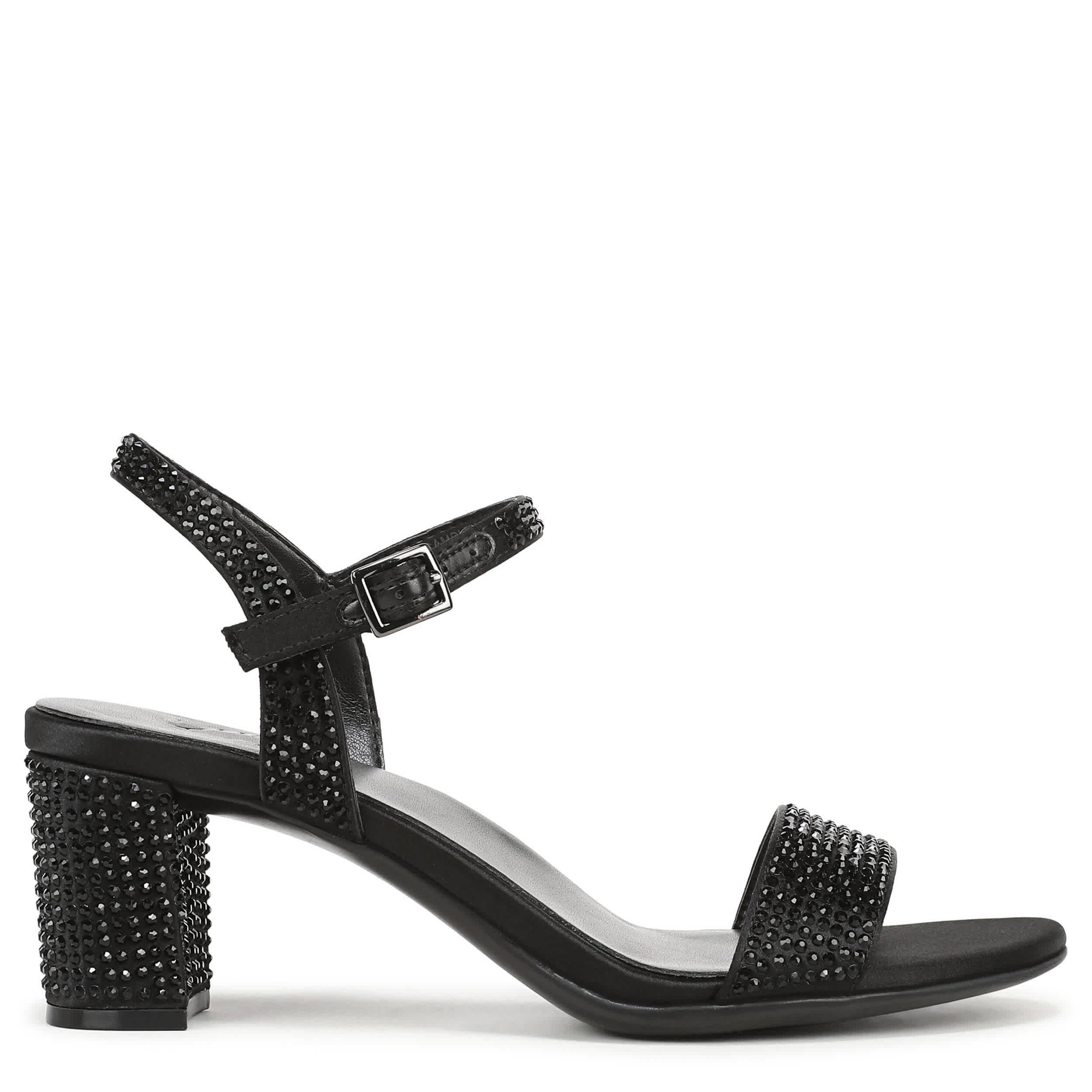NATURALIZER-WOMENS BRISTOL 7SANDAL-BLACK & 