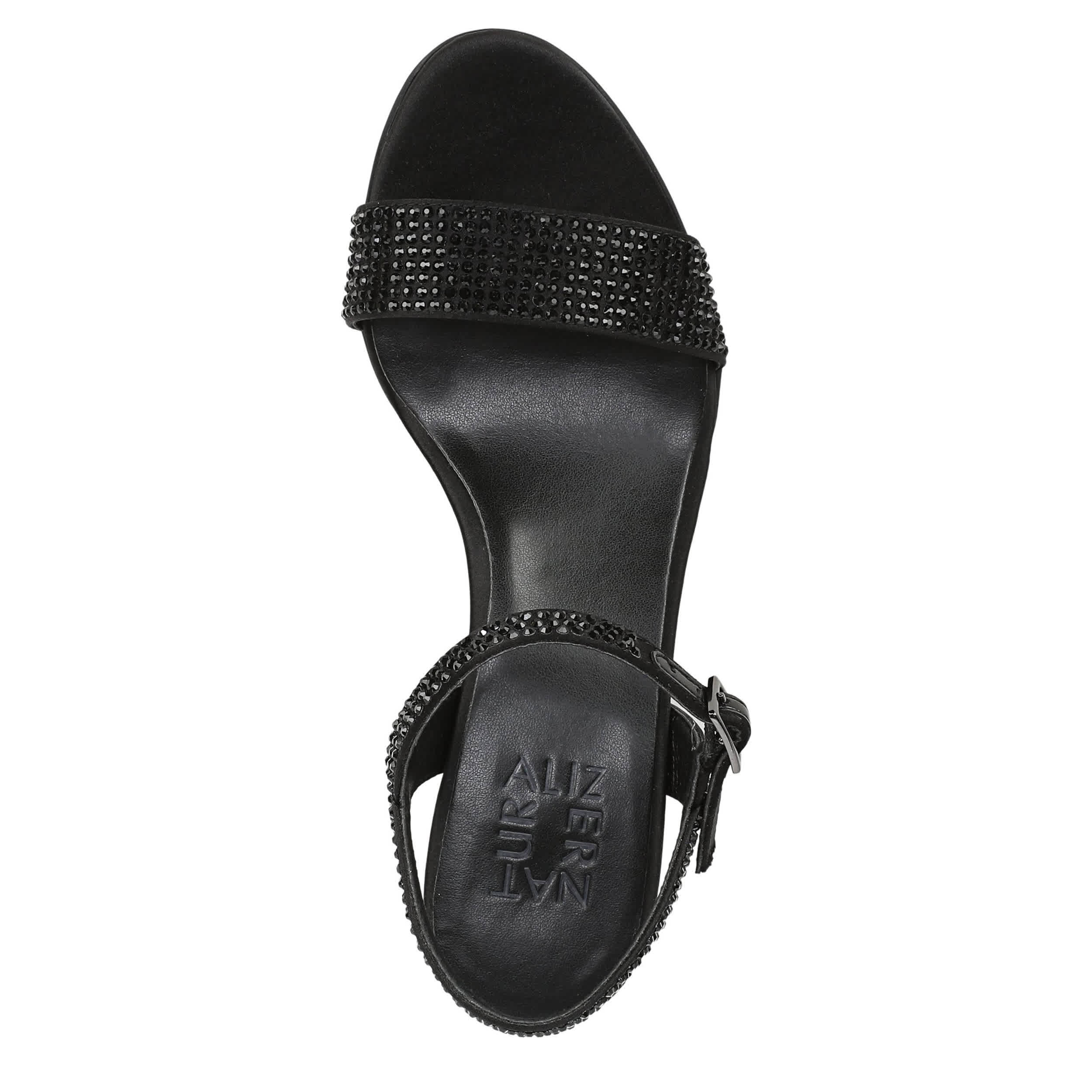 NATURALIZER-WOMENS BRISTOL 7SANDAL-BLACK & 
