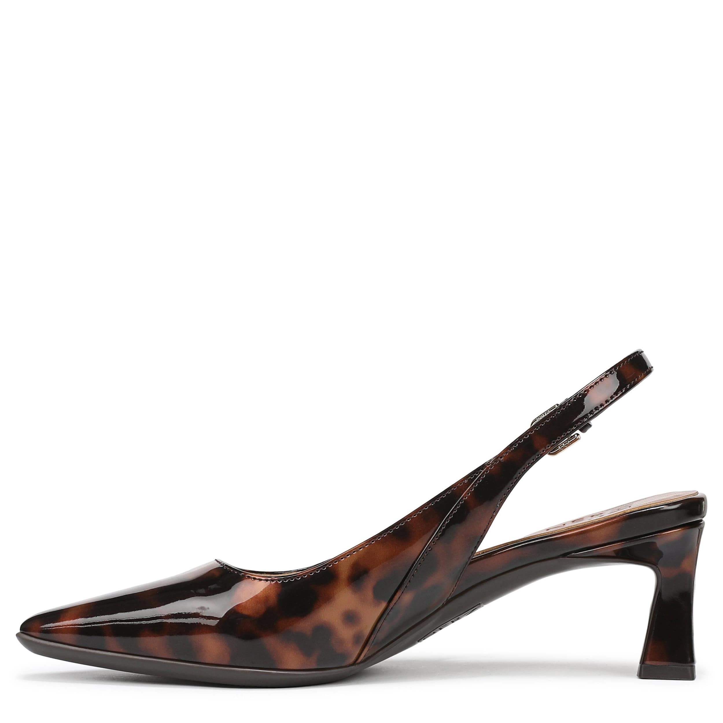 NATURALIZER-WOMENS TANSY PUMP-BROWN & 