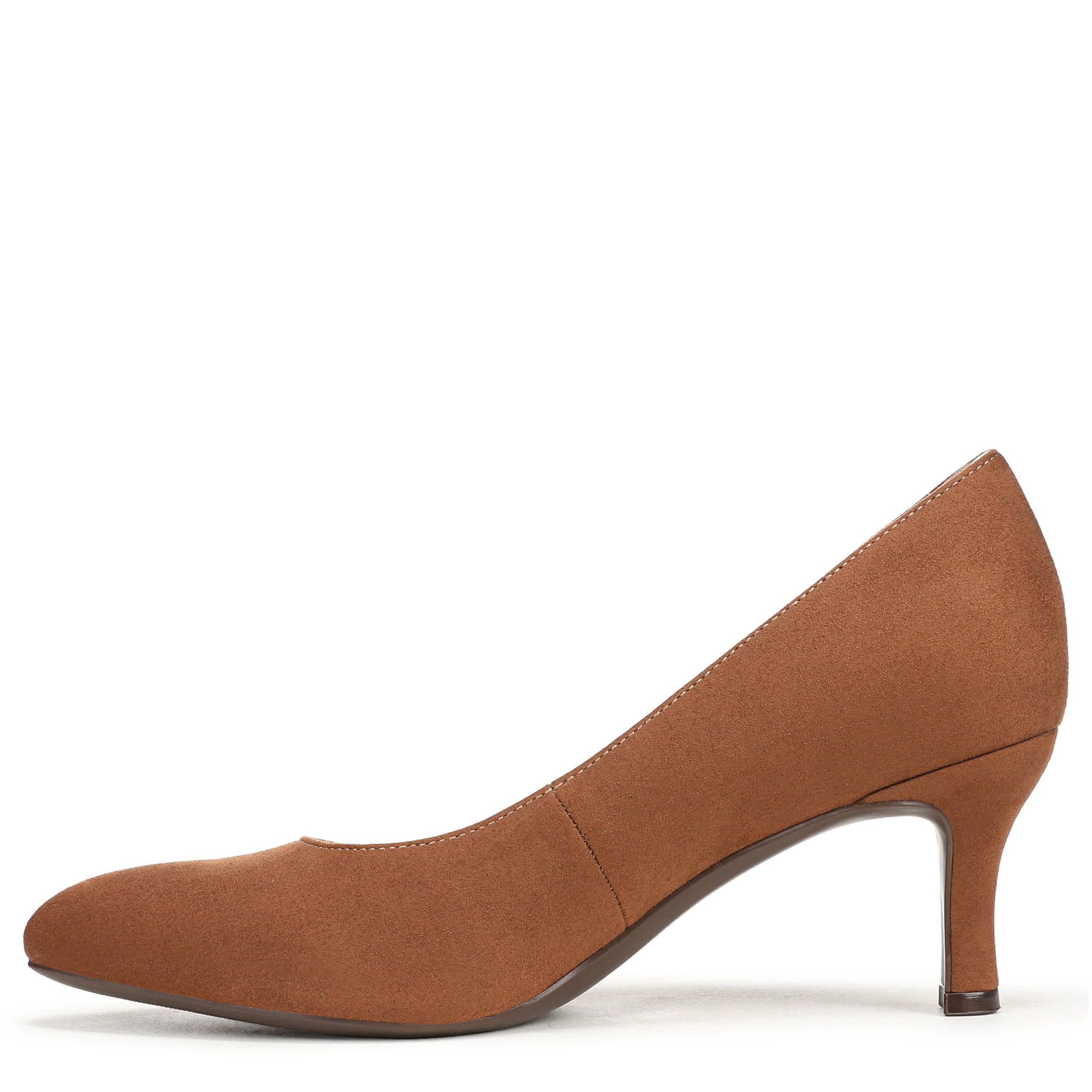NATURALIZER-WOMENS FLORA PUMP-CHESTNUT & 