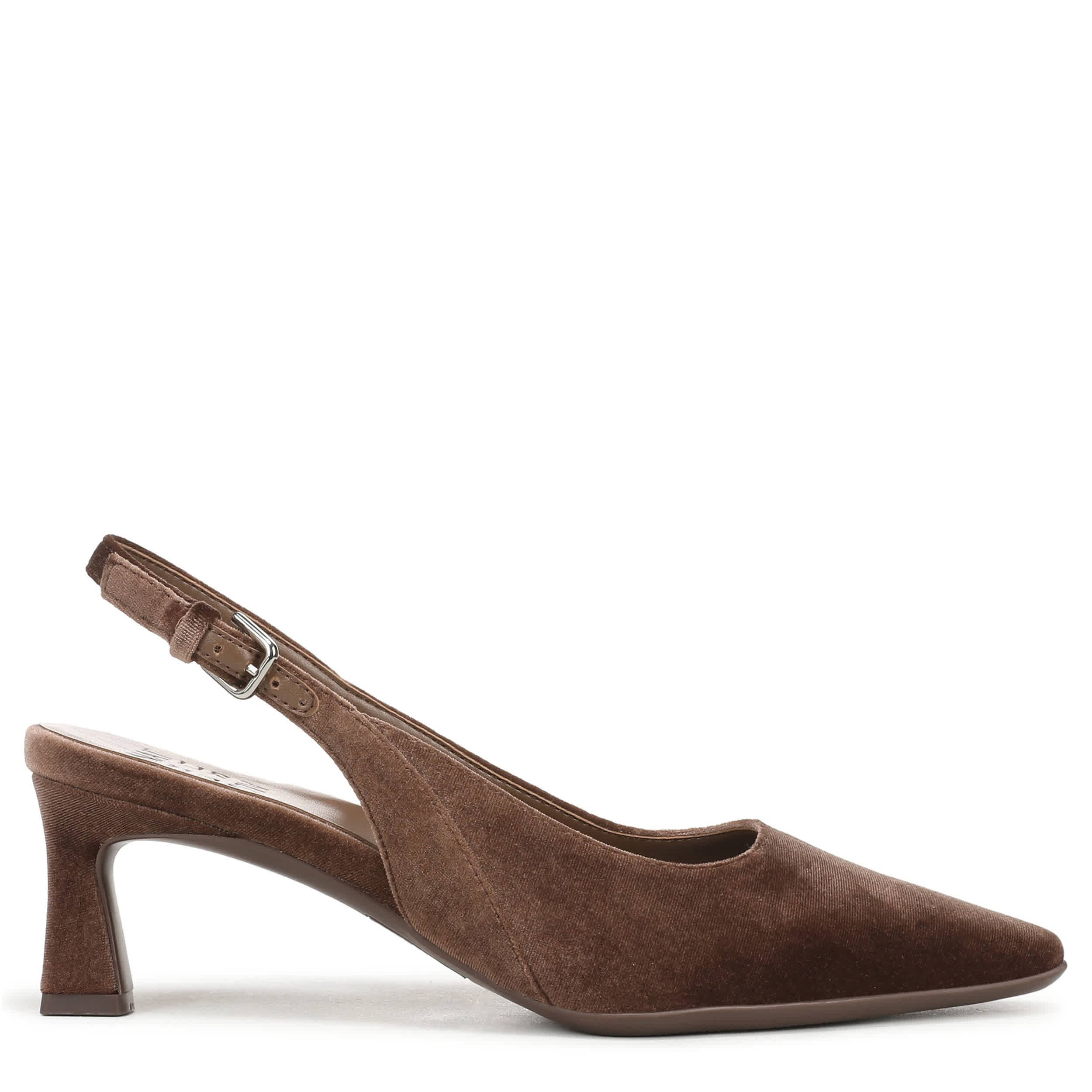 NATURALIZER-WOMENS TANSY PUMP-DARK TAN & 