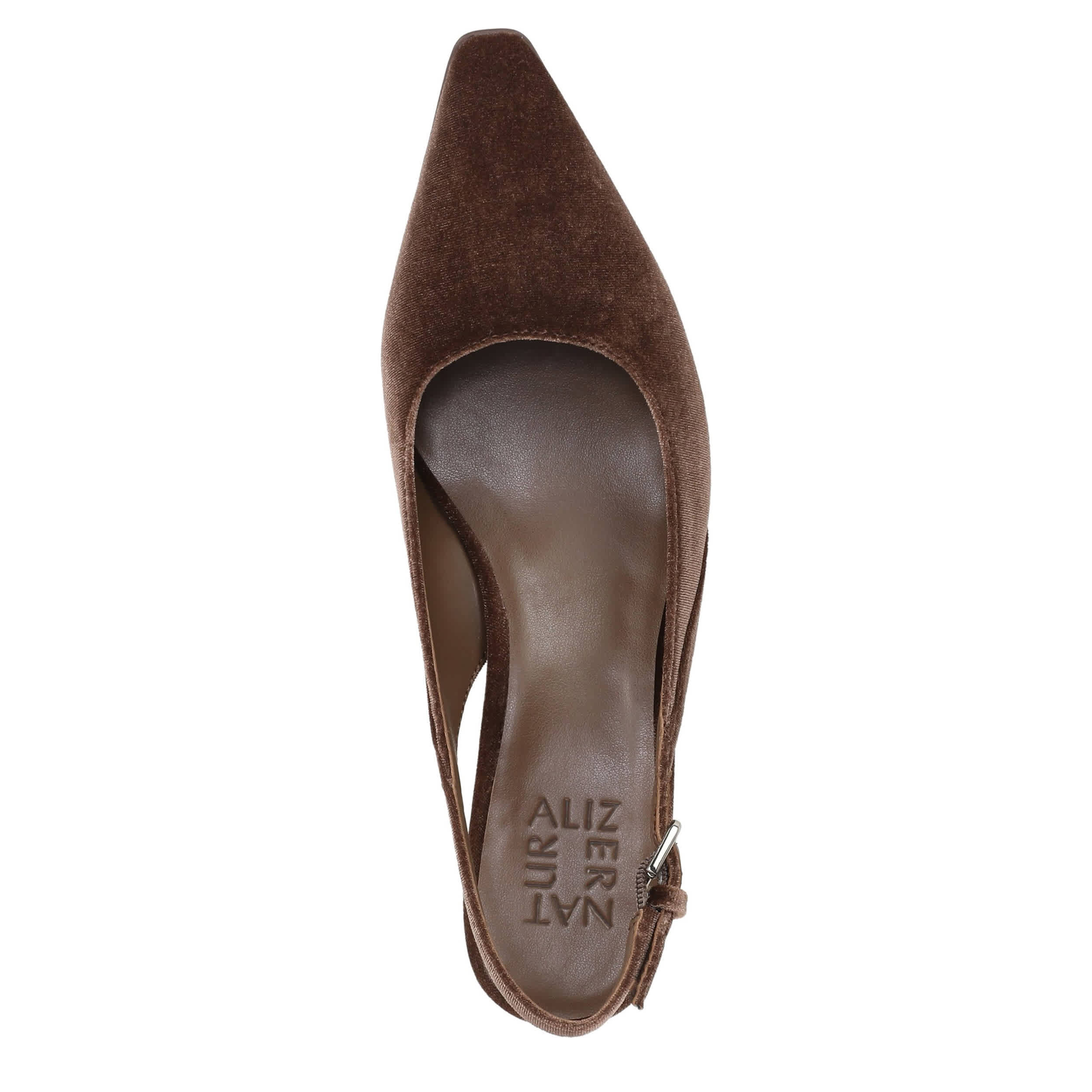 NATURALIZER-WOMENS TANSY PUMP-DARK TAN & 