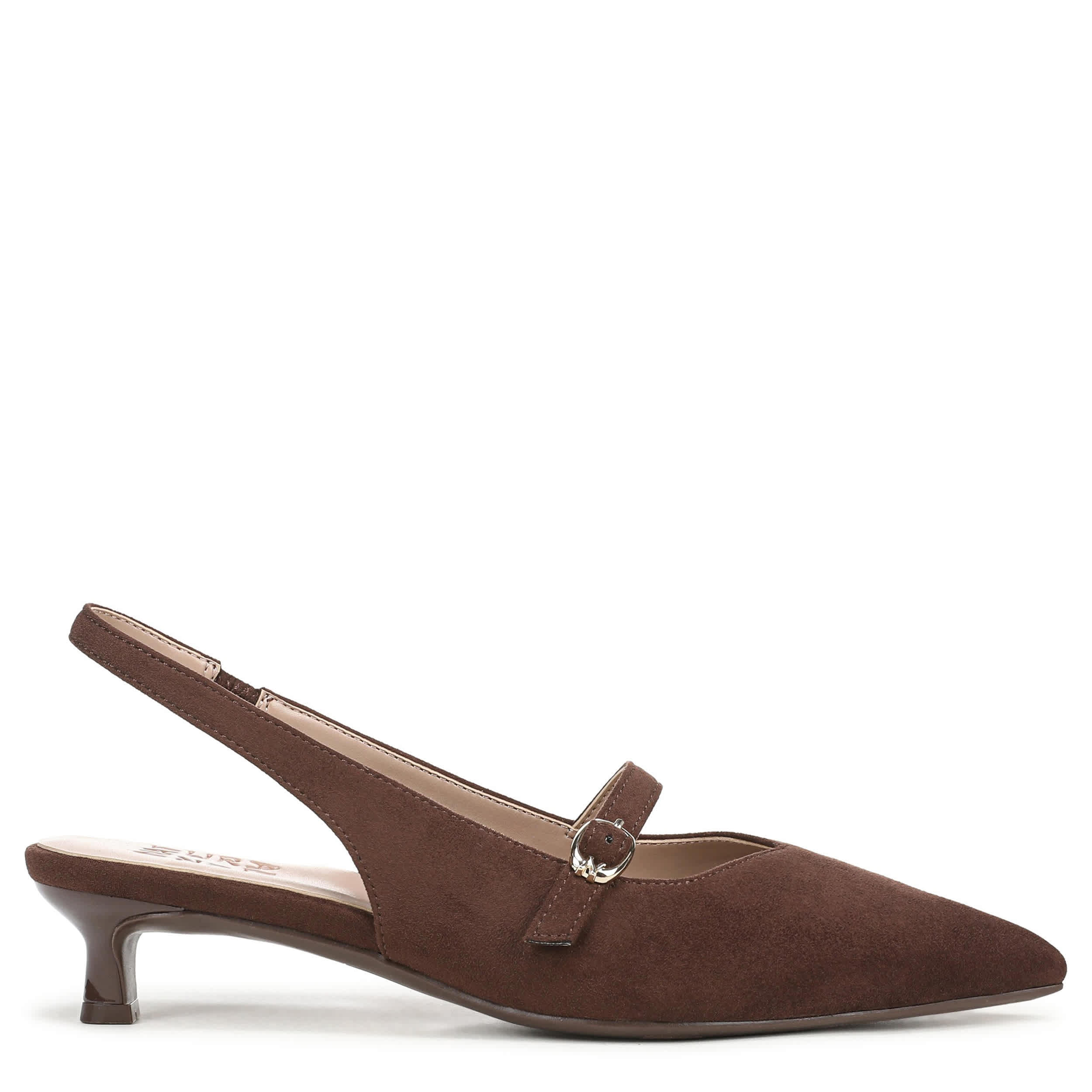 NATURALIZER-WOMENS GRAYSON PUMP-CHOCOLATE & 