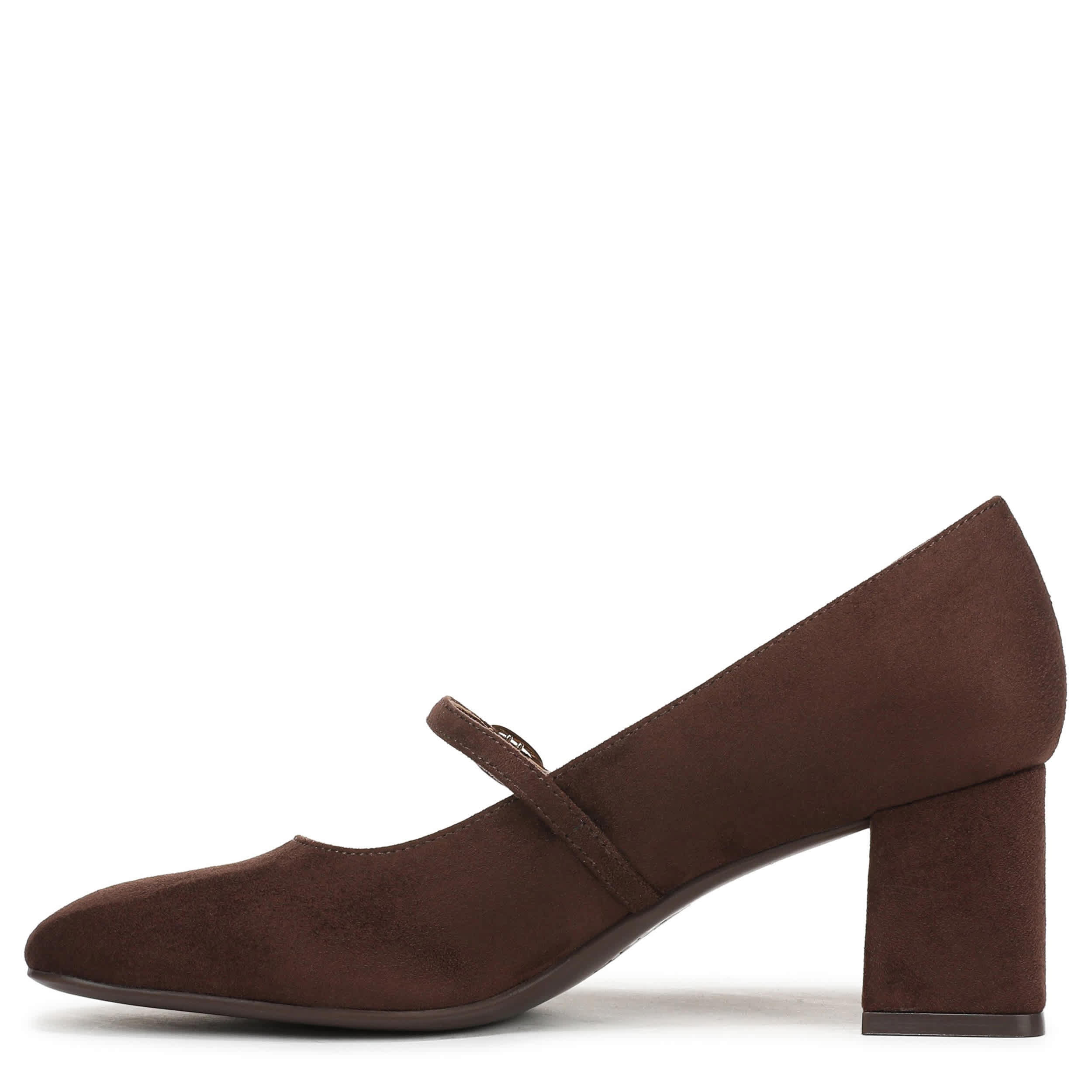 NATURALIZER-WOMENS DANCING PUMP-CHOCOLATE & 
