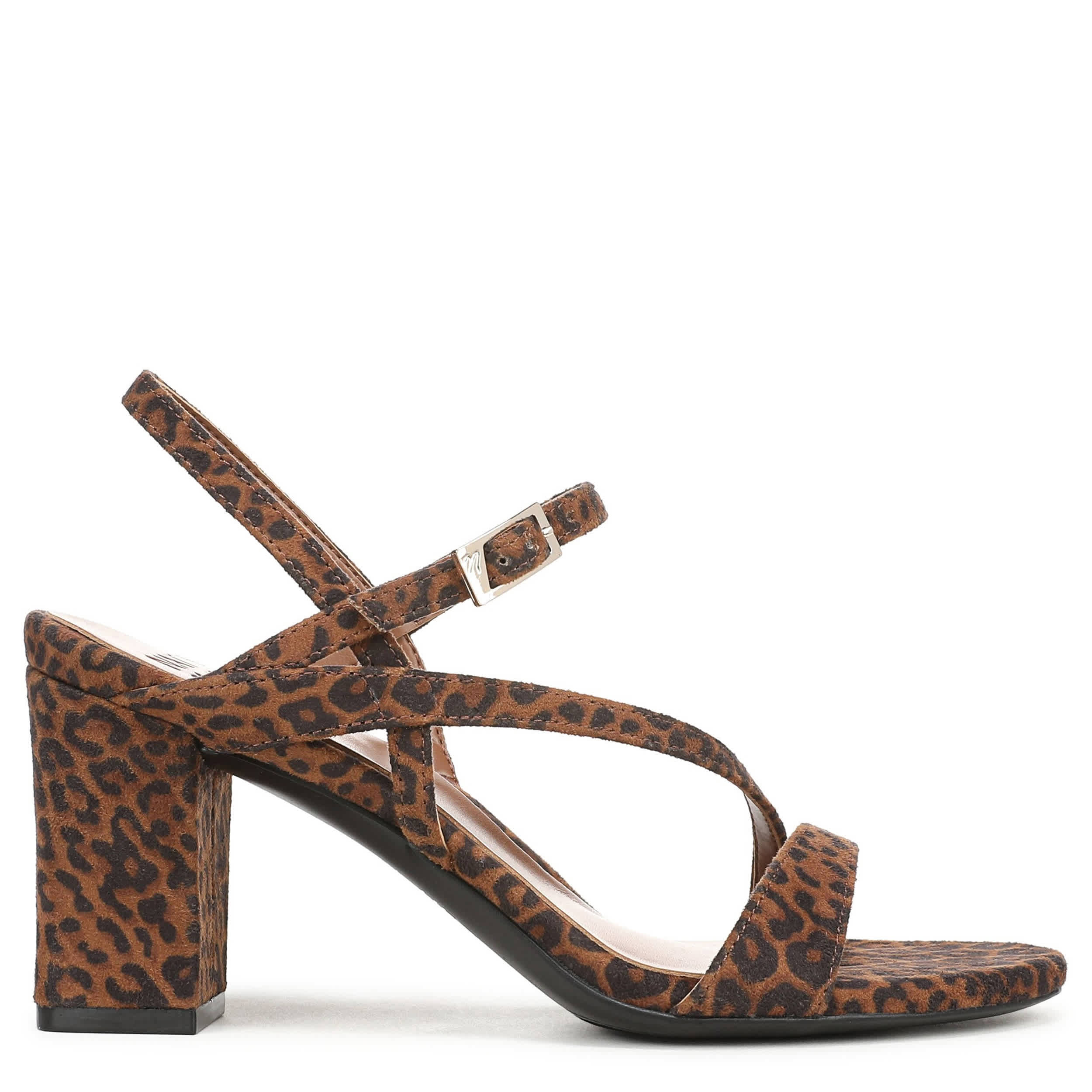 NATURALIZER-WOMENS HARA SANDAL-BROWN & LEOPARD